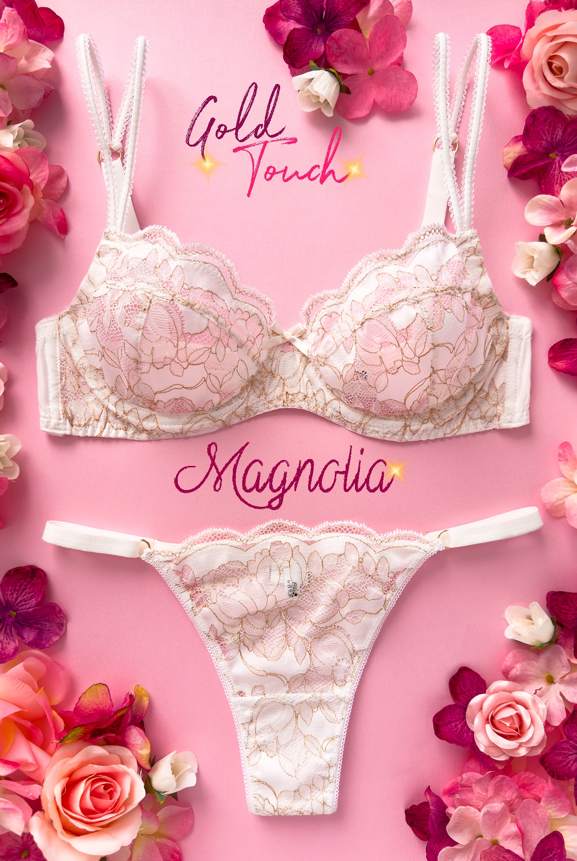 Reggiseno Sfoderato Magnolia Gold Touch | Dot76.it