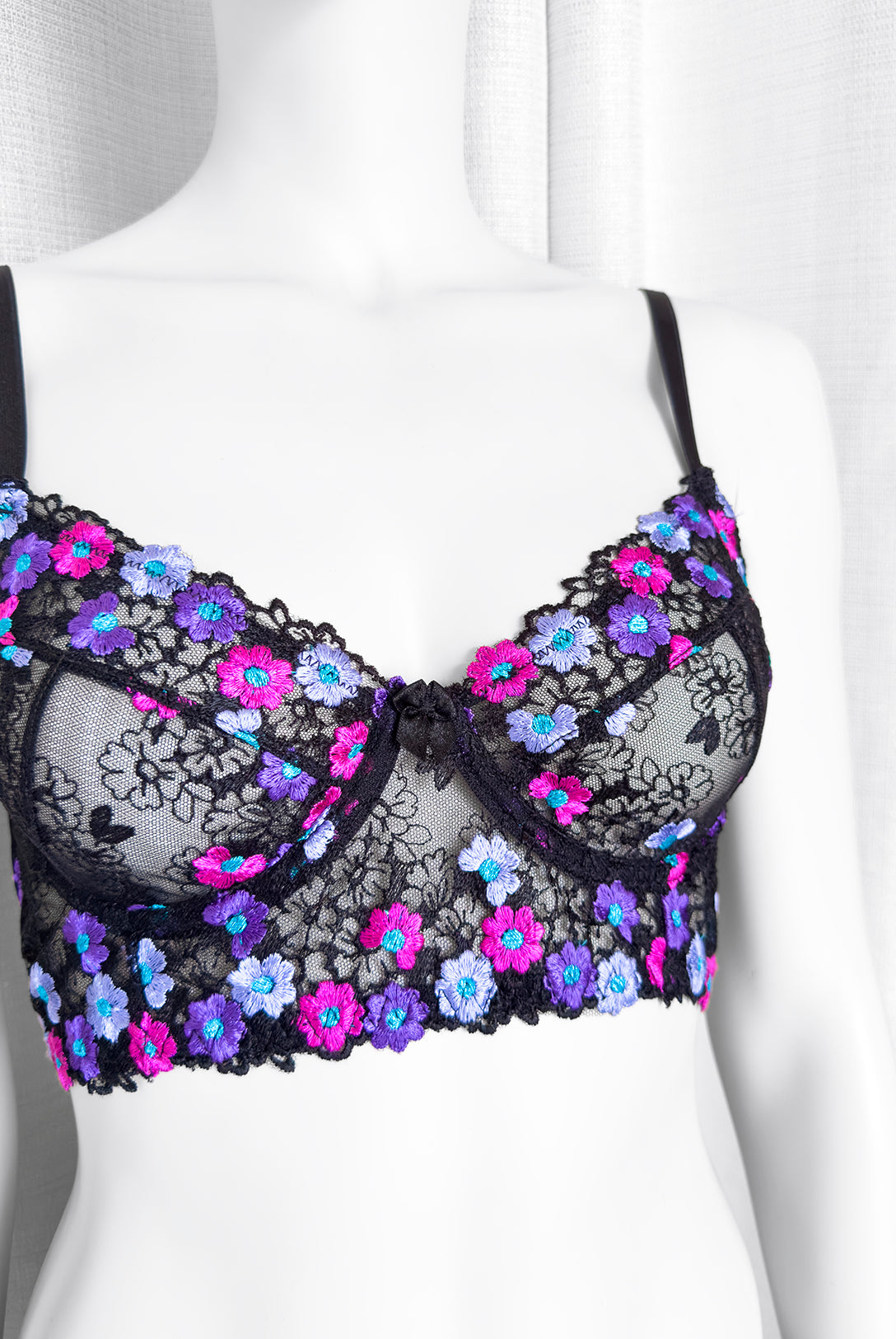 Reggiseno sfoderato Aster Noir | Dot76.it