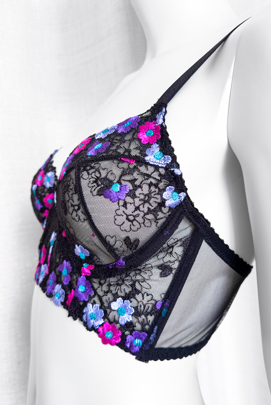 Reggiseno sfoderato Aster Noir | Dot76.it