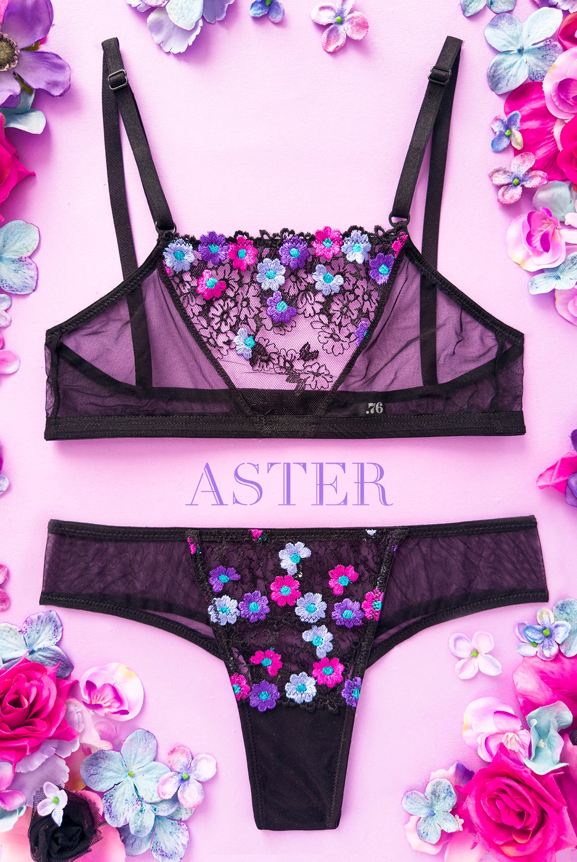 Reggiseno morbido Aster Noir | Dot76.it
