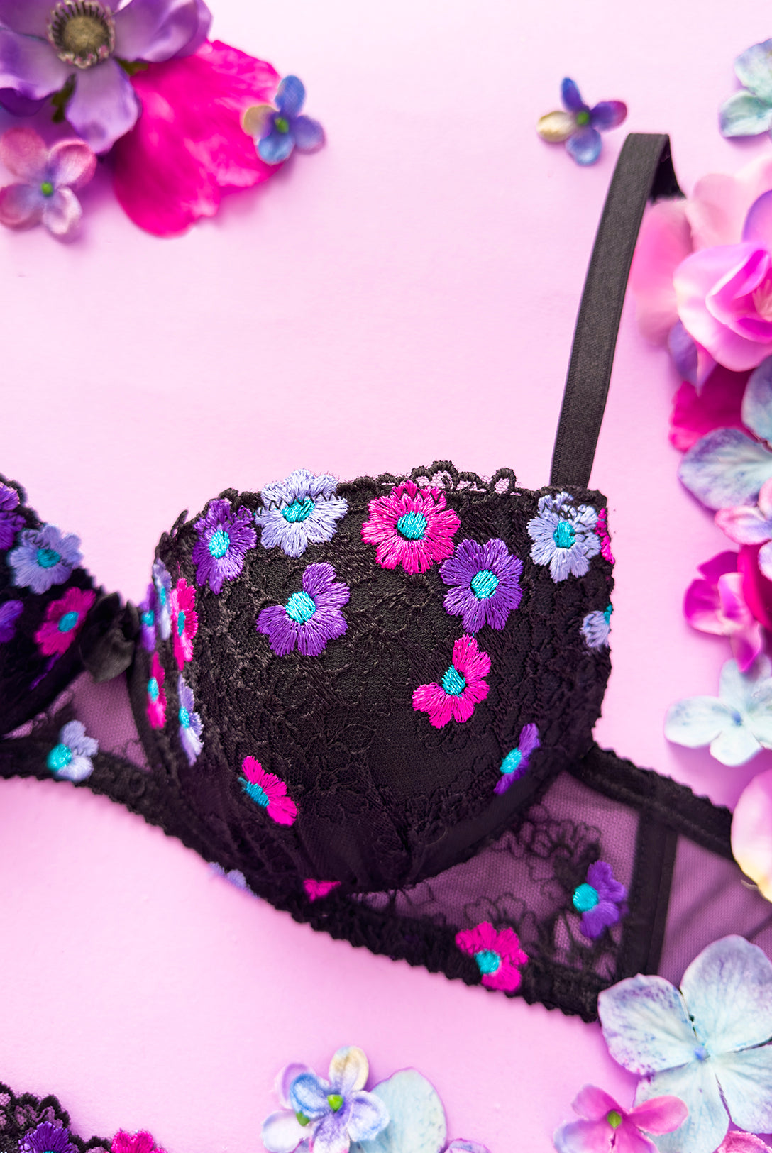 Reggiseno push-up Aster Noir | Dot76.it
