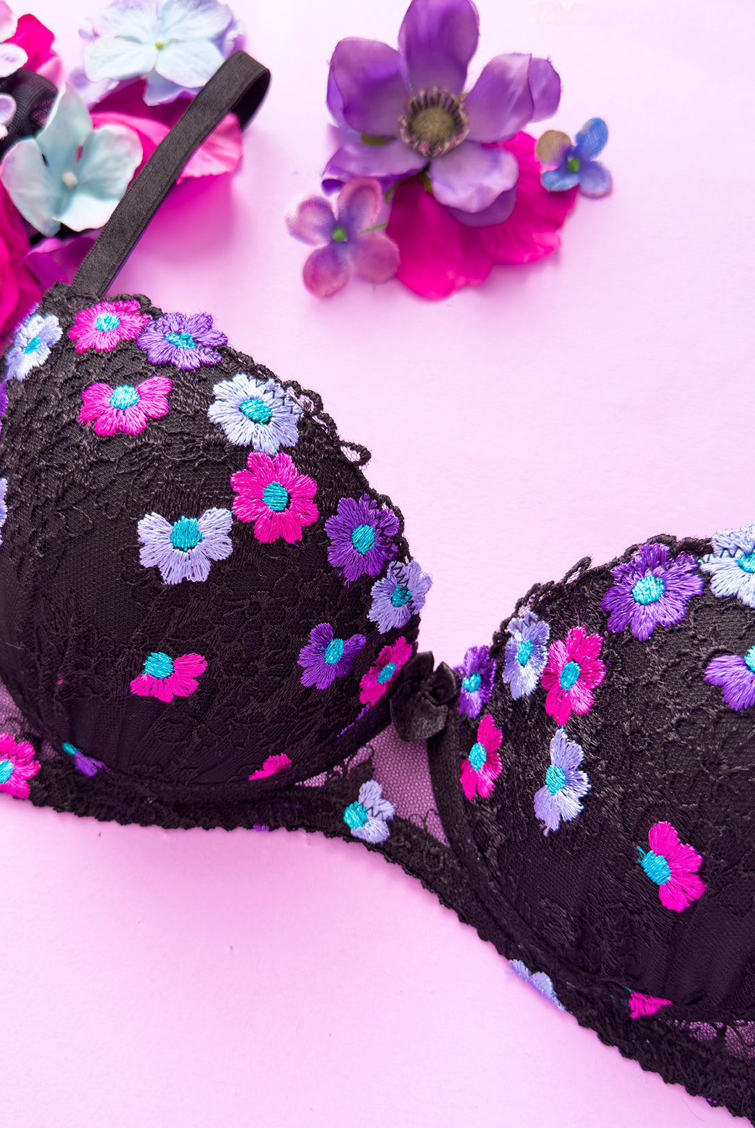 Reggiseno push-up Aster Noir | Dot76.it