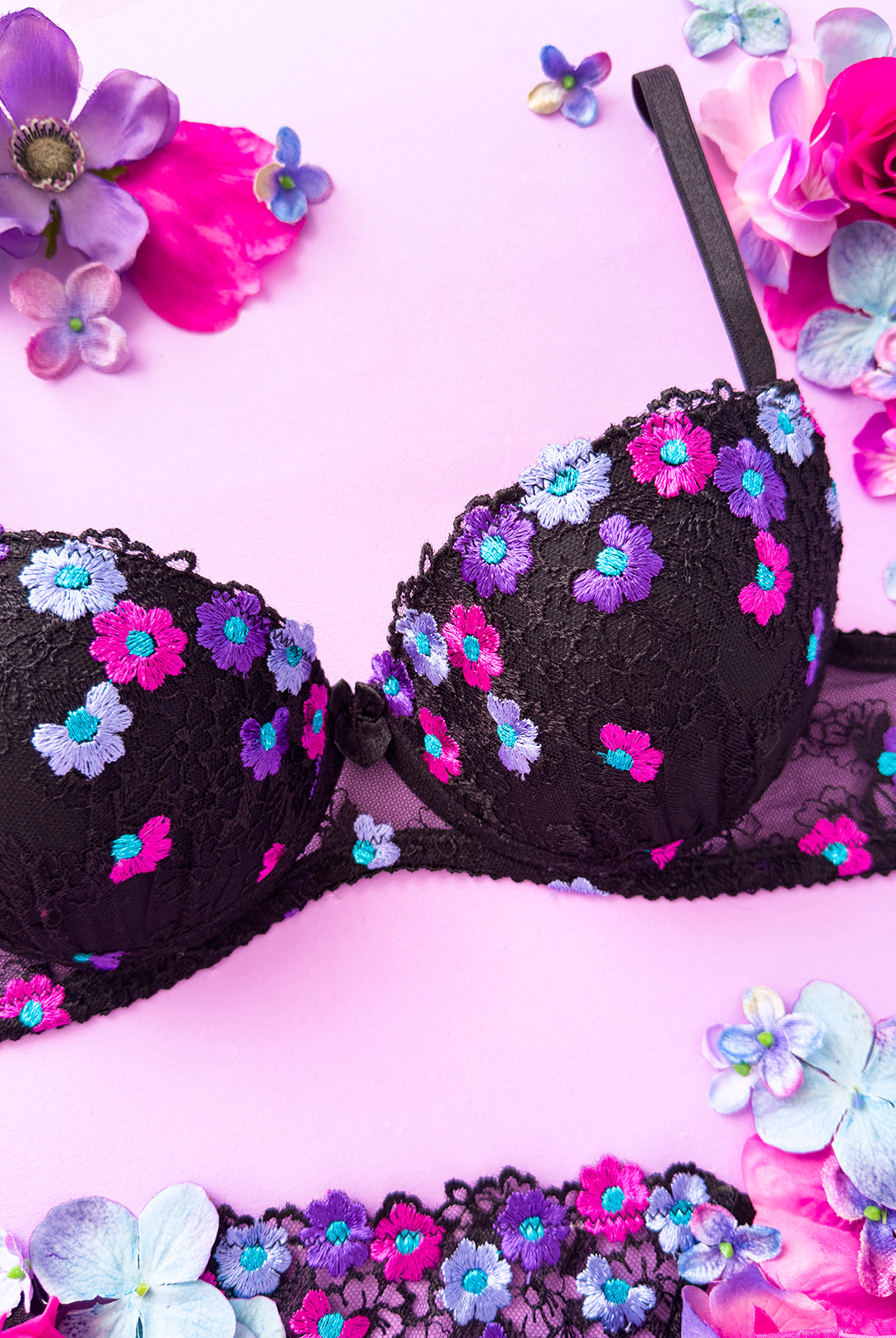 Reggiseno push-up Aster Noir | Dot76.it