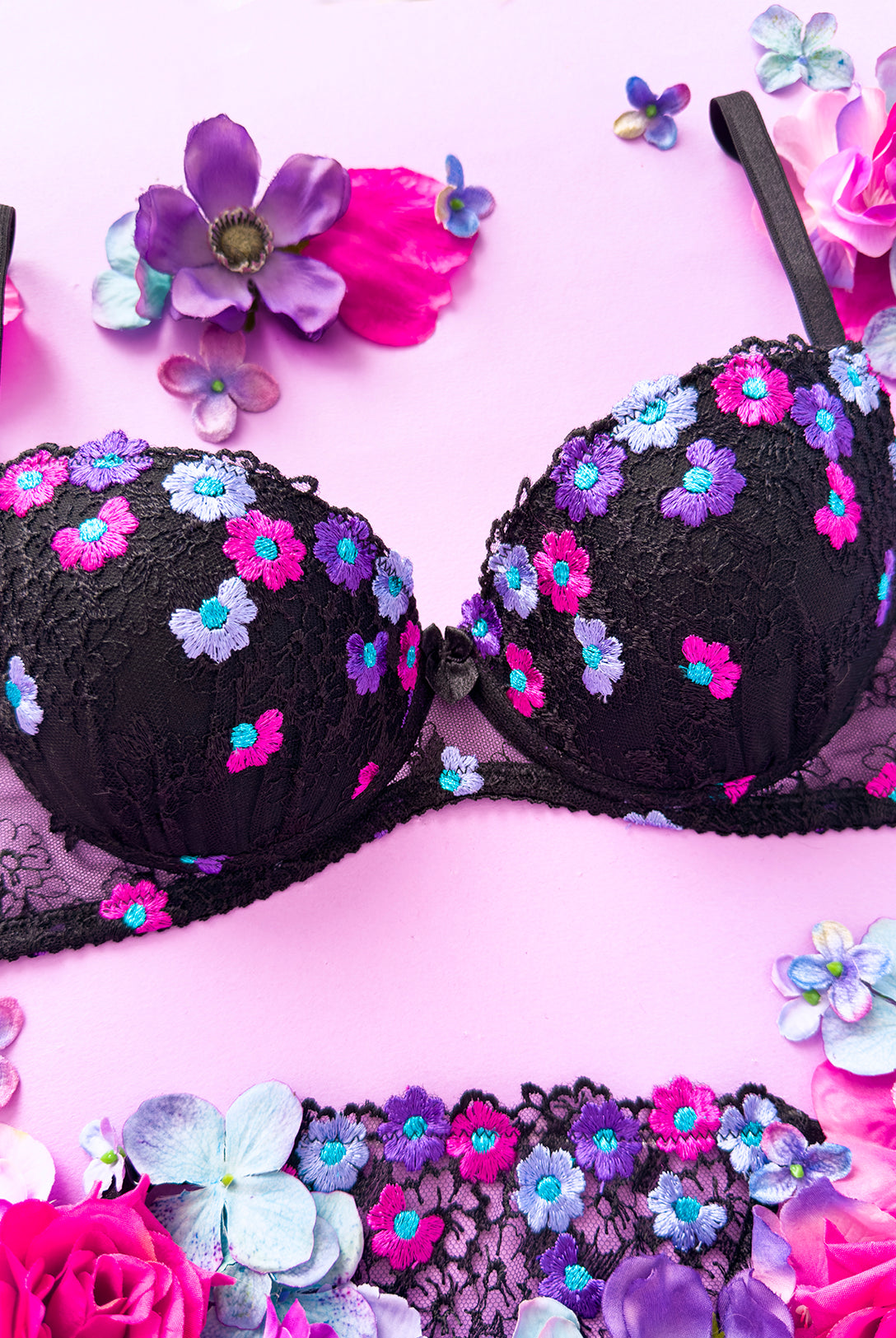 Reggiseno push-up Aster Noir | Dot76.it