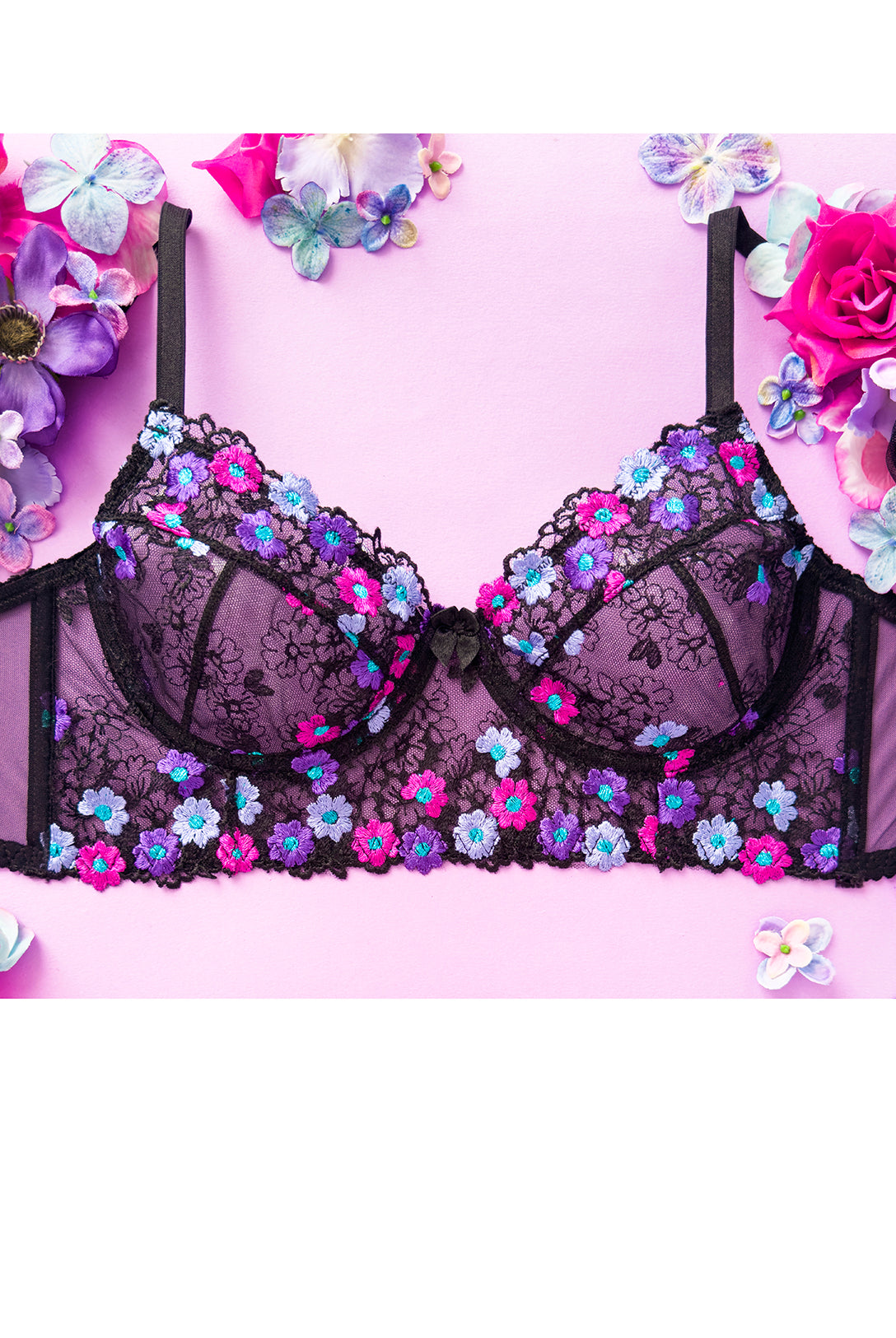 Reggiseno sfoderato Aster Noir | Dot76.it