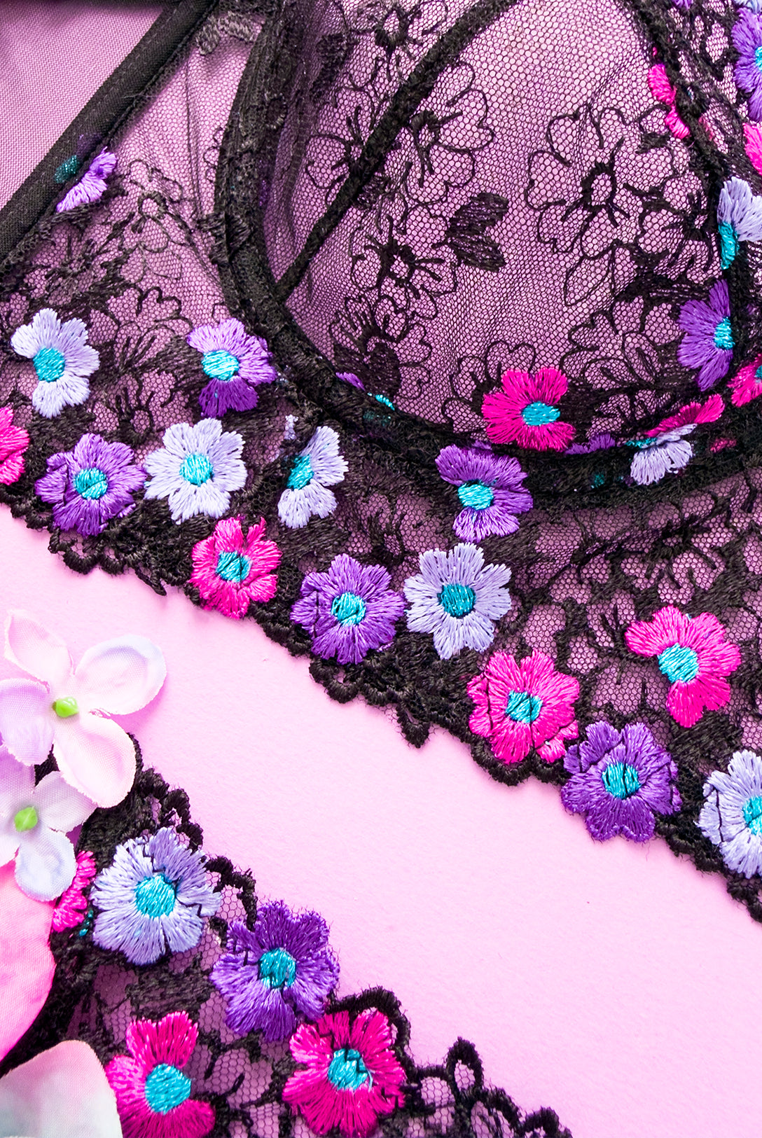 Reggiseno sfoderato Aster Noir | Dot76.it