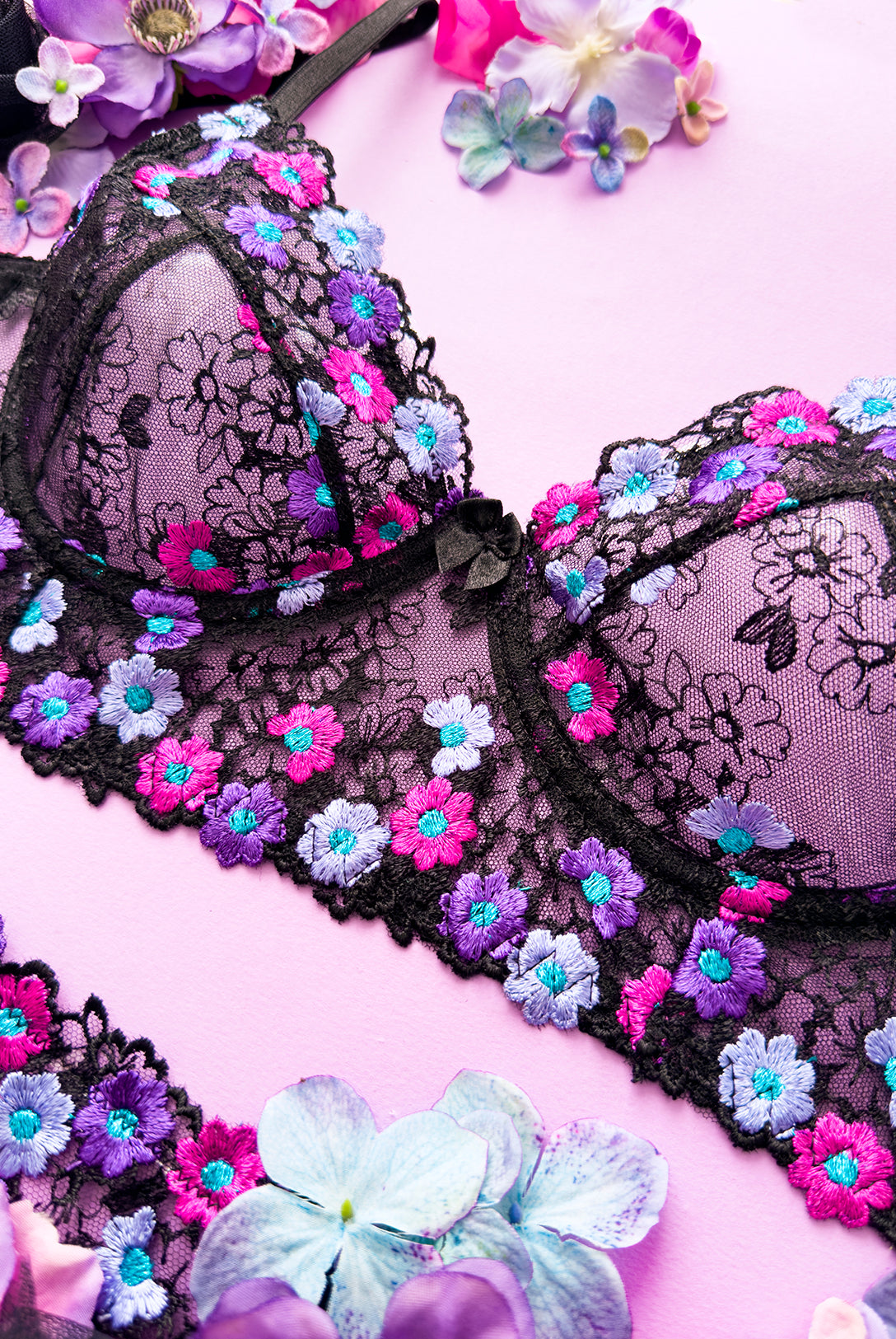 Reggiseno sfoderato Aster Noir | Dot76.it