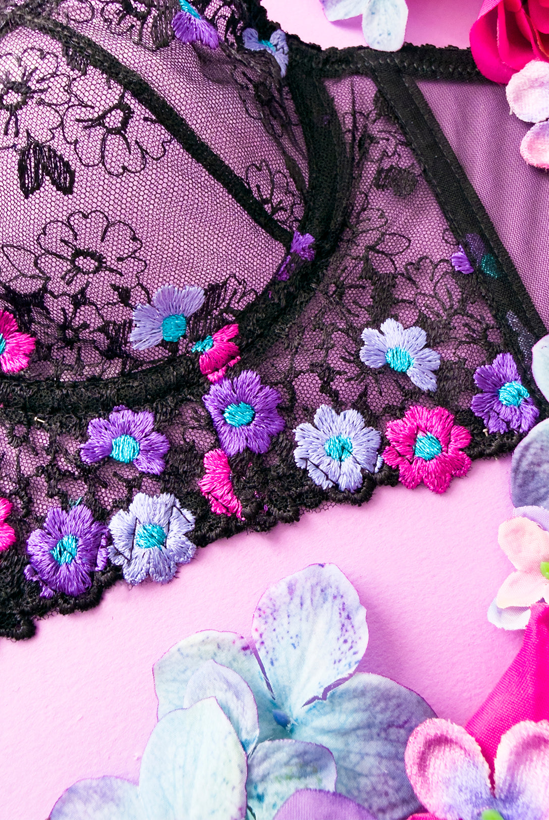 Reggiseno sfoderato Aster Noir | Dot76.it