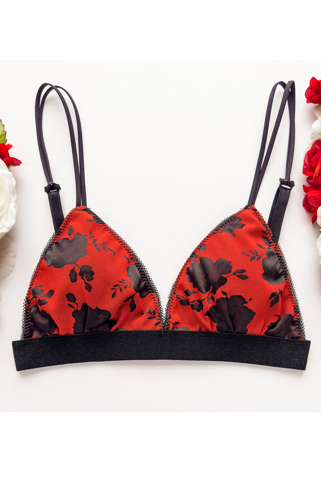 Bralette Black Rose Precious | Dot76.it
