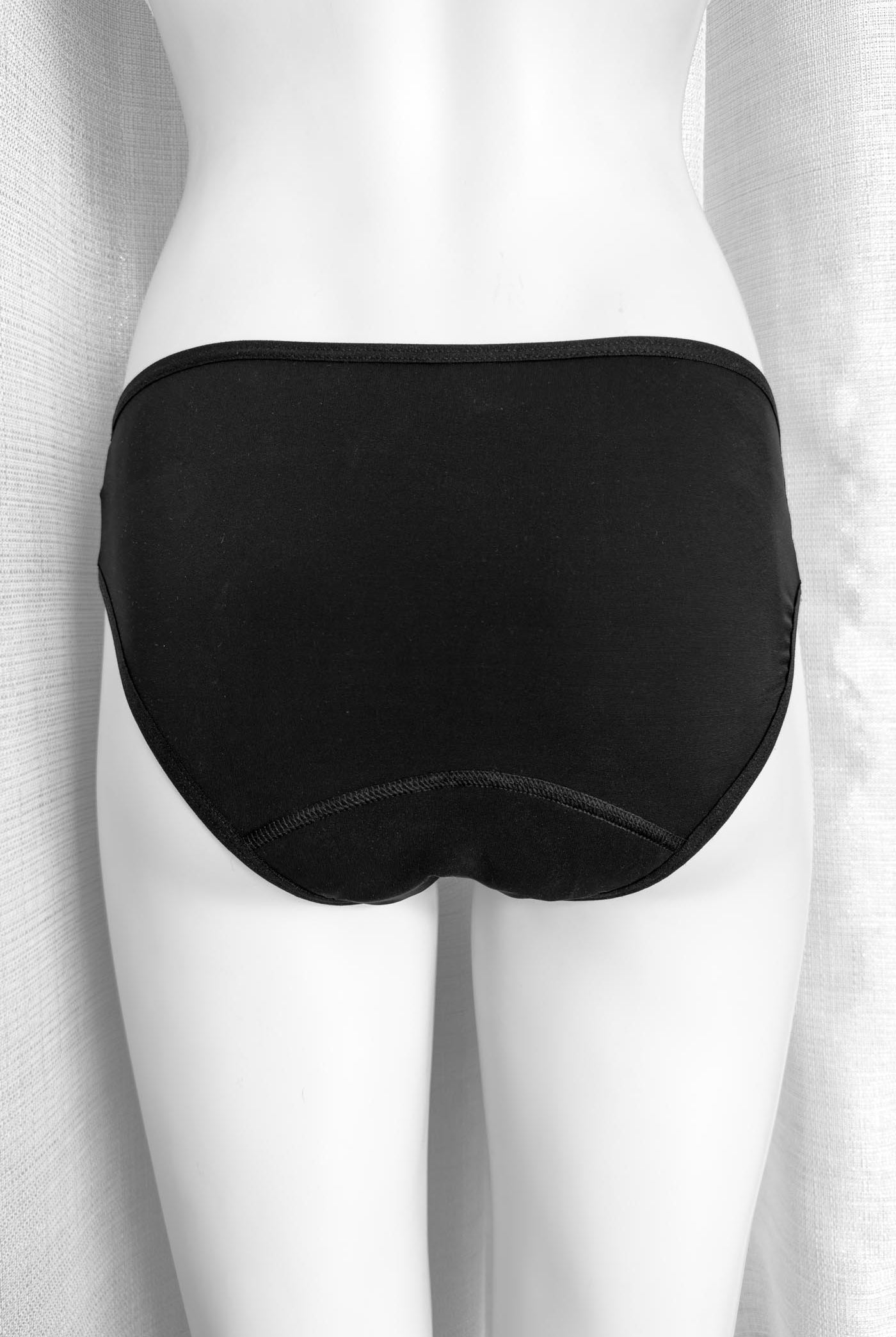 Period Slip Black Baccara Velvet - Slip mestruale | Dot76.it