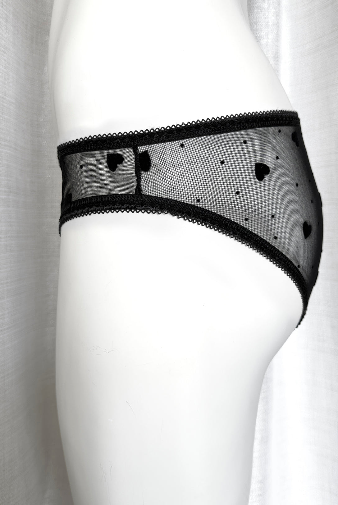 Slip Black Baccara Velvet | Dot76.it