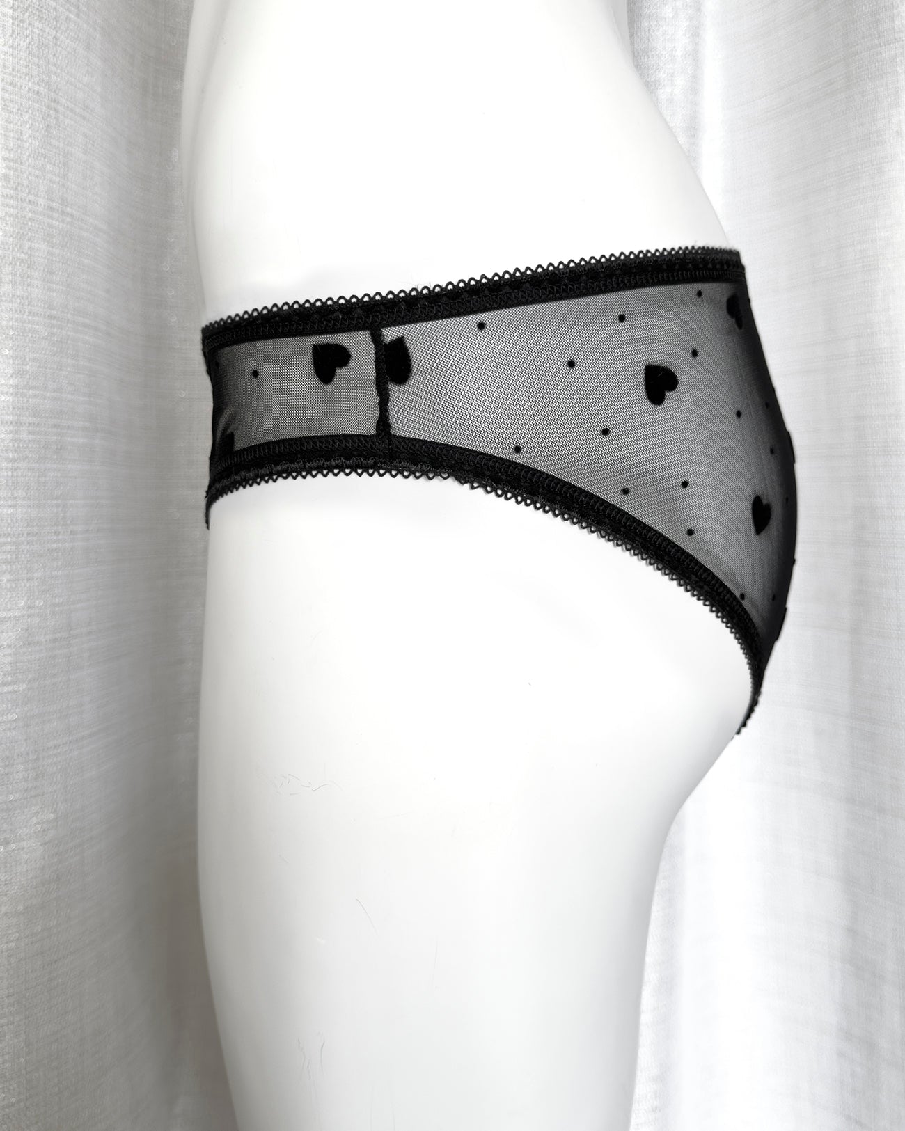 Slip Black Baccara Velvet | Dot76.it