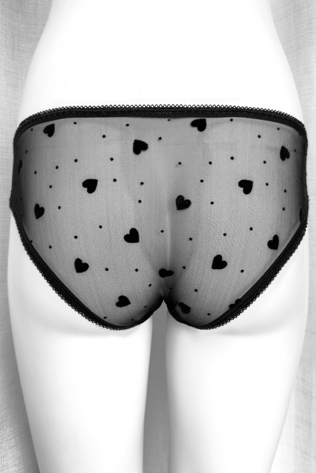 Slip Black Baccara Velvet | Dot76.it