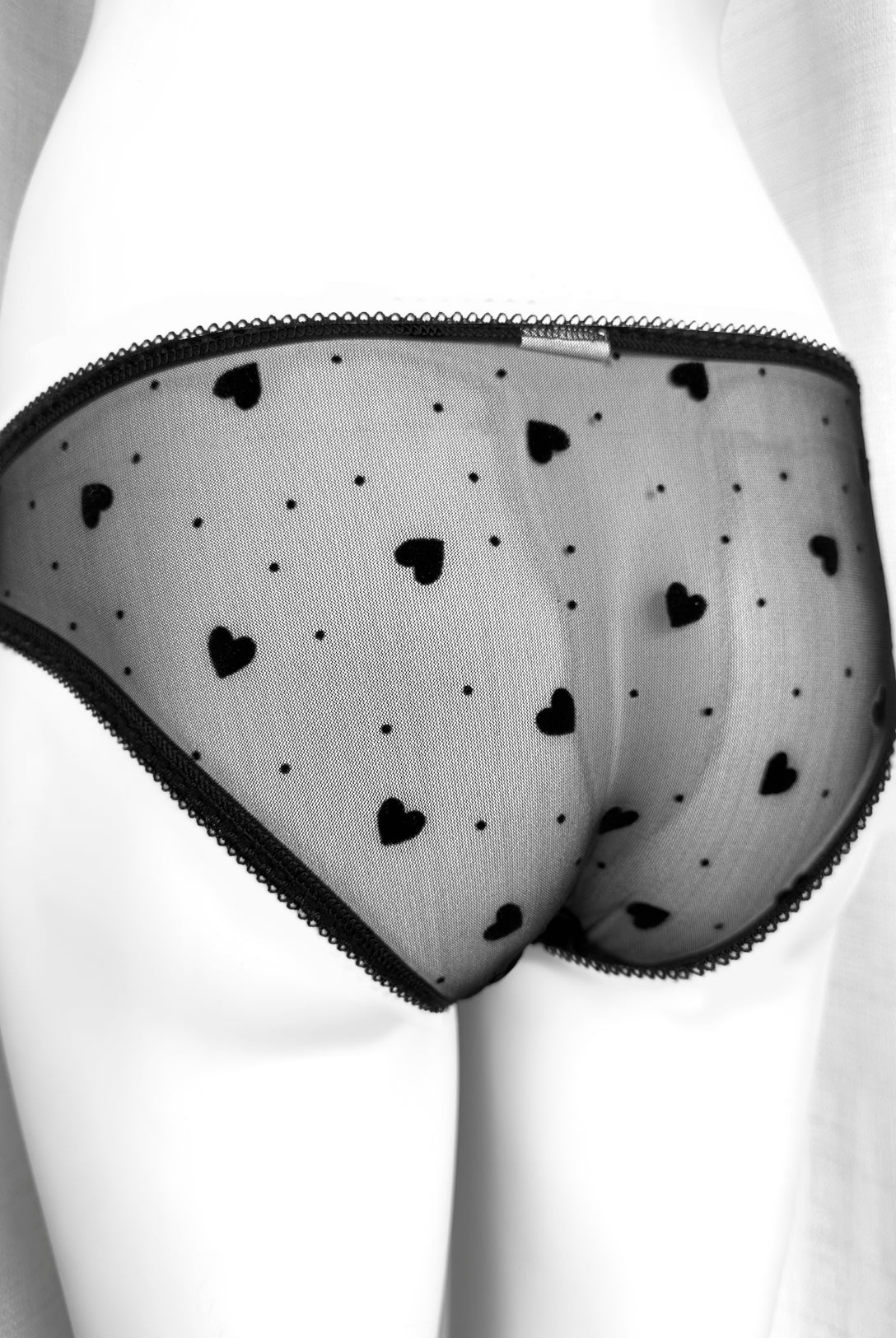 Slip Black Baccara Velvet | Dot76.it