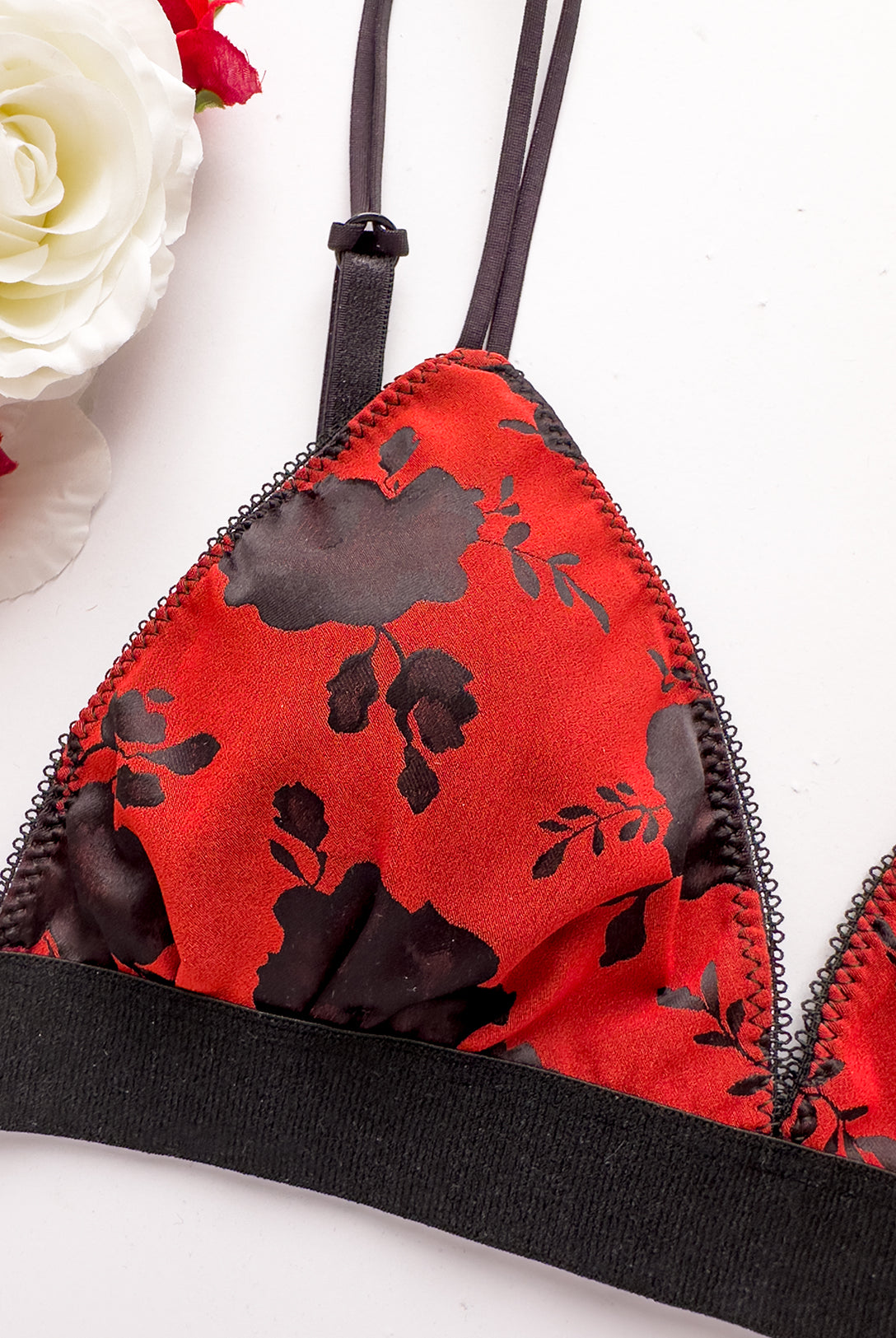 Bralette Black Rose Precious | Dot76.it