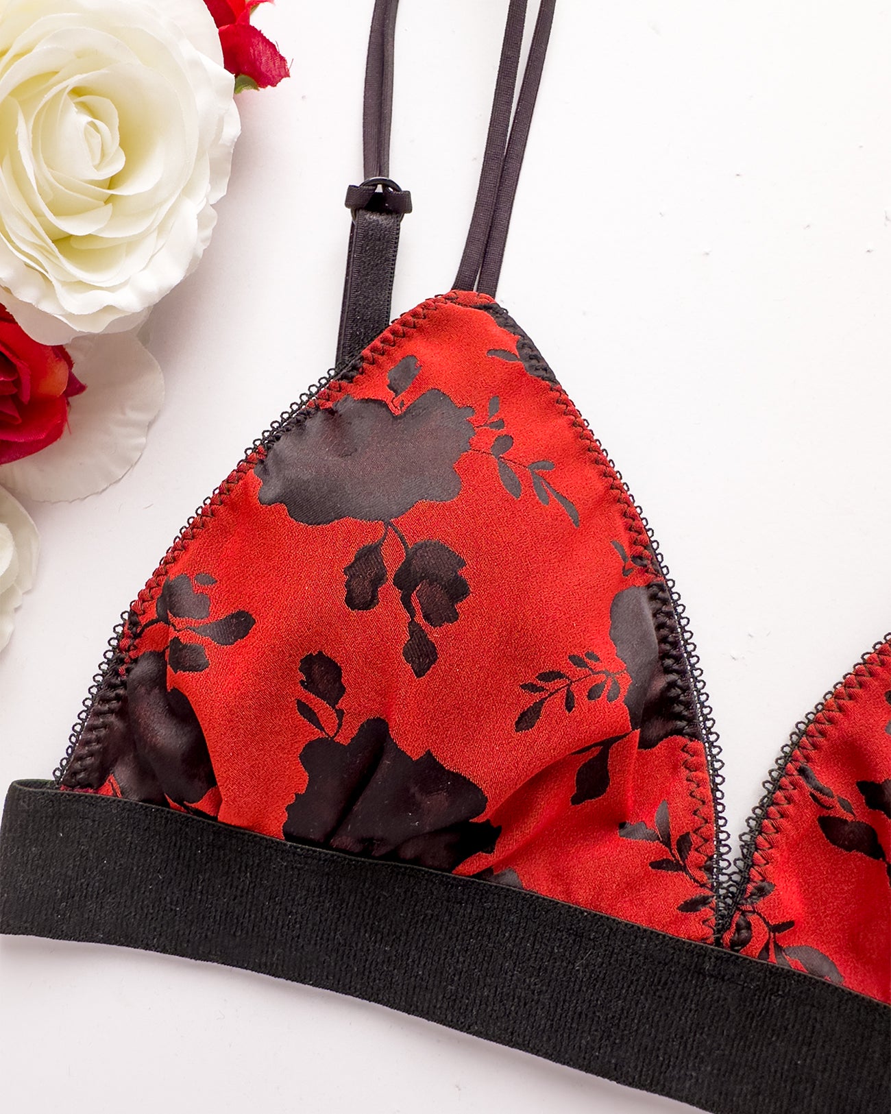 Bralette Black Rose Precious | Dot76.it