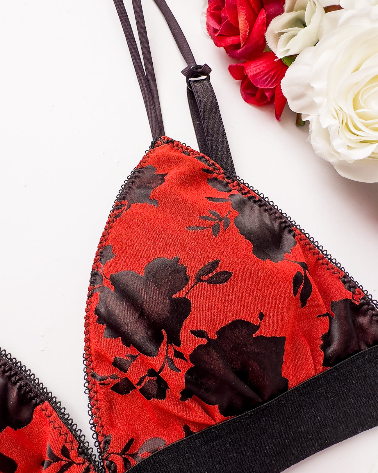 Bralette Black Rose Precious | Dot76.it