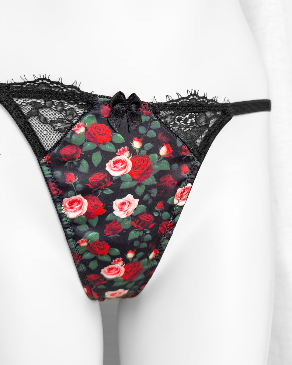 1040-7 * Perizoma esclusivo compatibile con plug, lingerie sexy