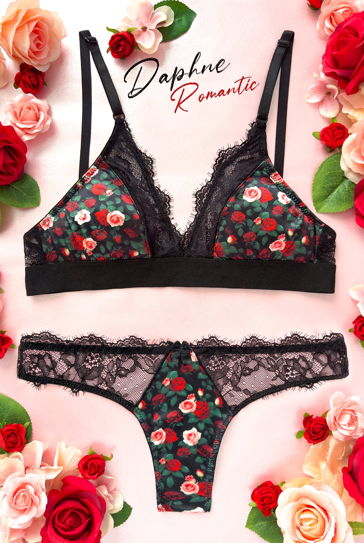 Bralette a triangolo Daphne Romantic | Dot76.it