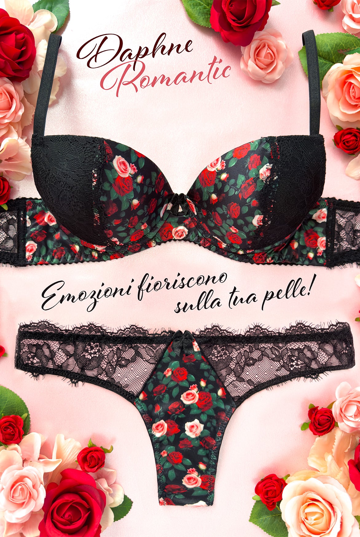 Reggiseno push-up Daphne Romantic | Dot76.it