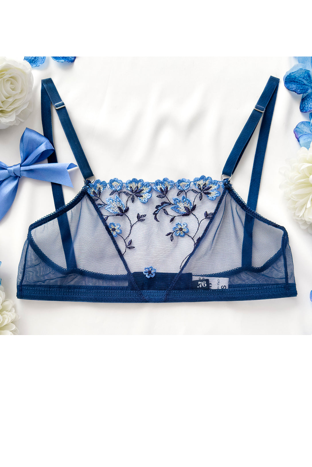 Reggiseno morbido Dark Ortensia | Dot76.it