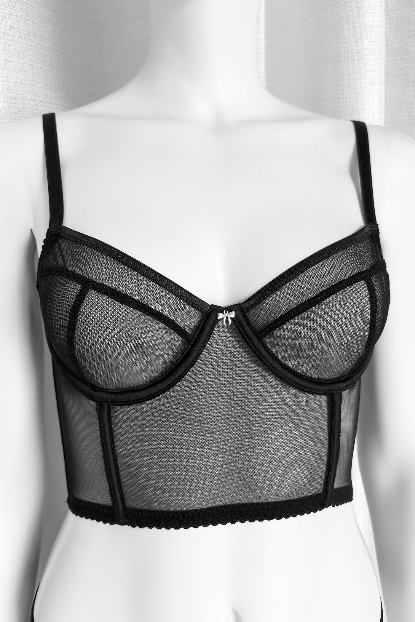 Reggiseno Bustier sfoderato Noir Desert Rose | Dot76.it