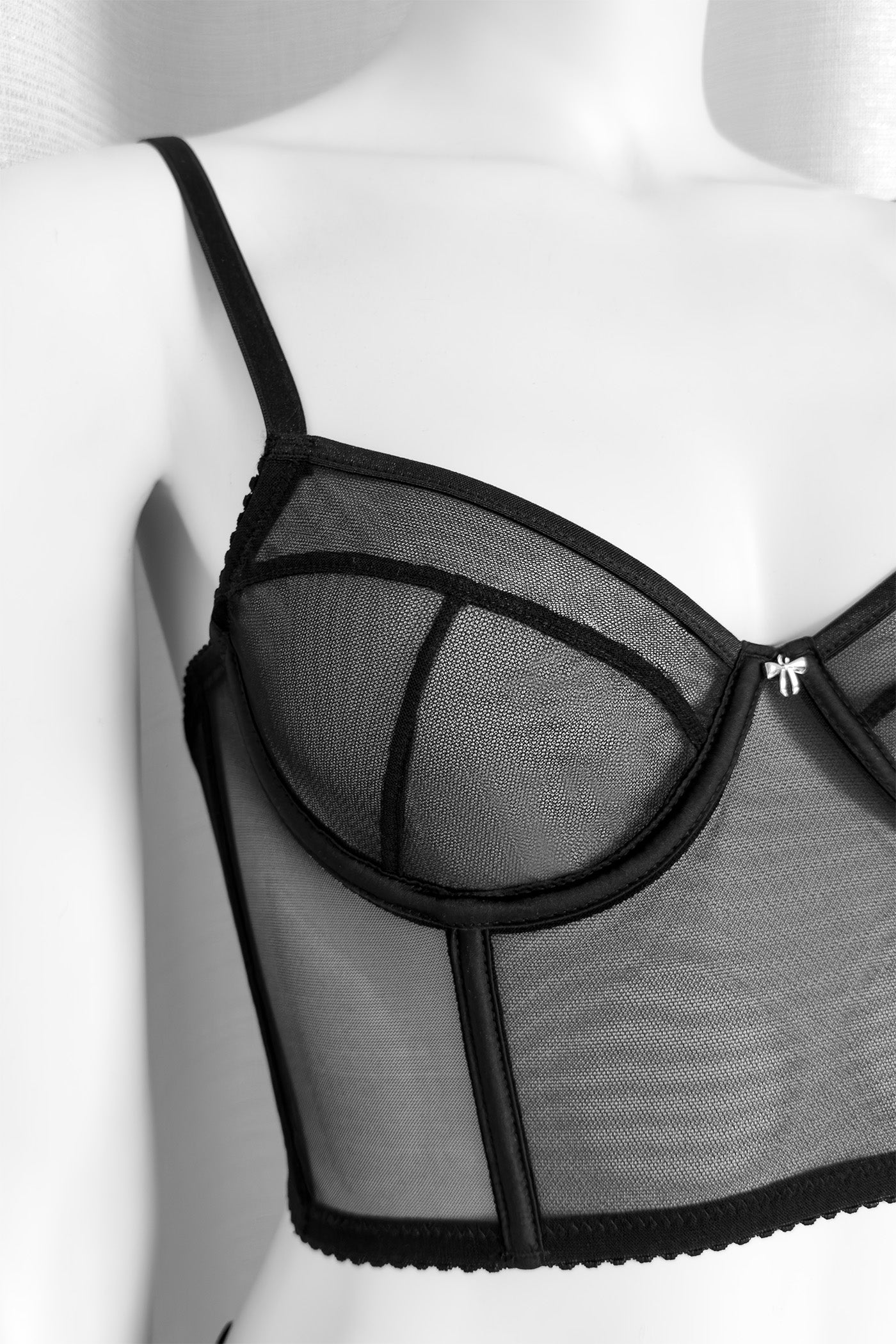 Reggiseno Bustier sfoderato Noir Desert Rose | Dot76.it