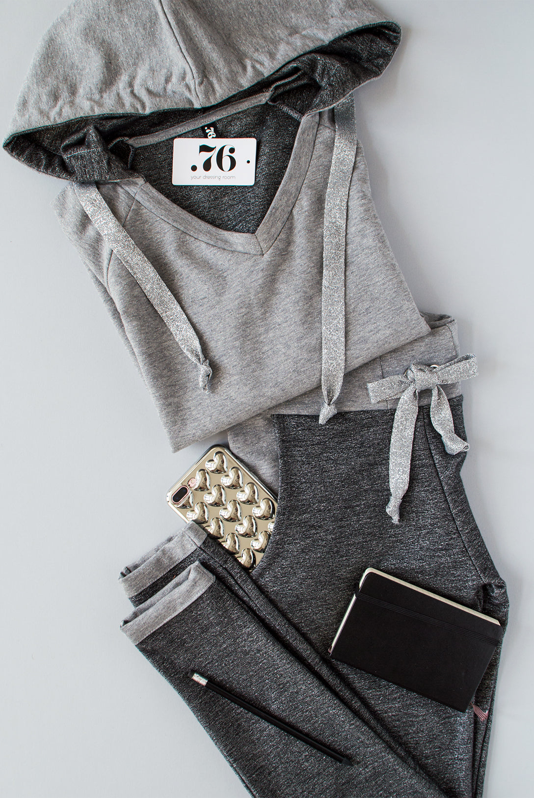 Felpa Silver Shine | Dot76.it