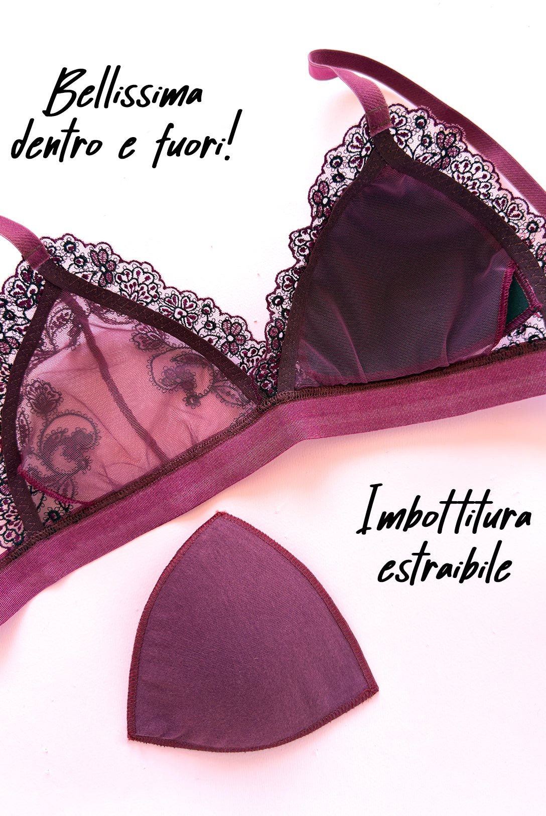 Bralette a triangolo Erica | Dot76.it