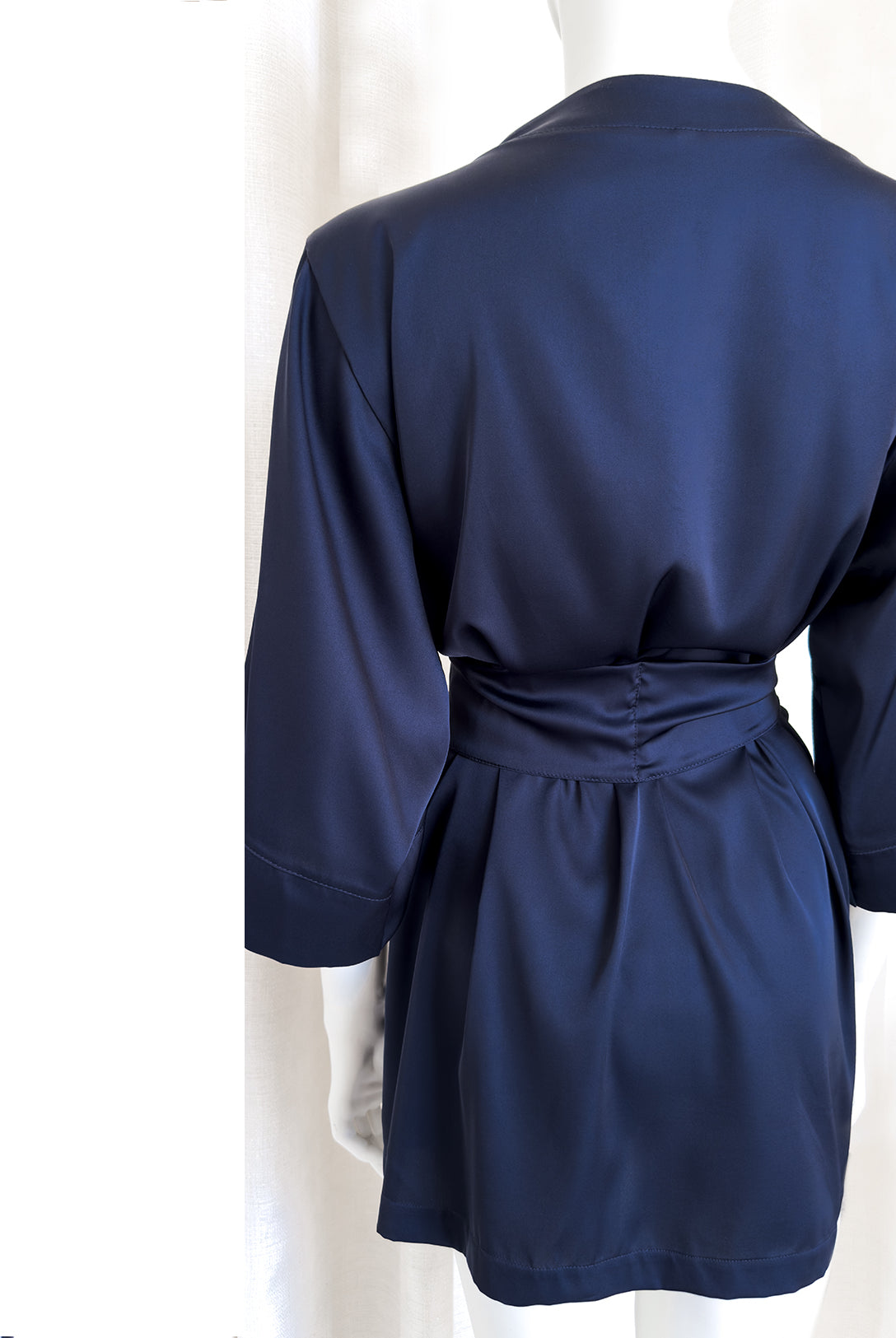 Kimono in raso Night | Dot76.it