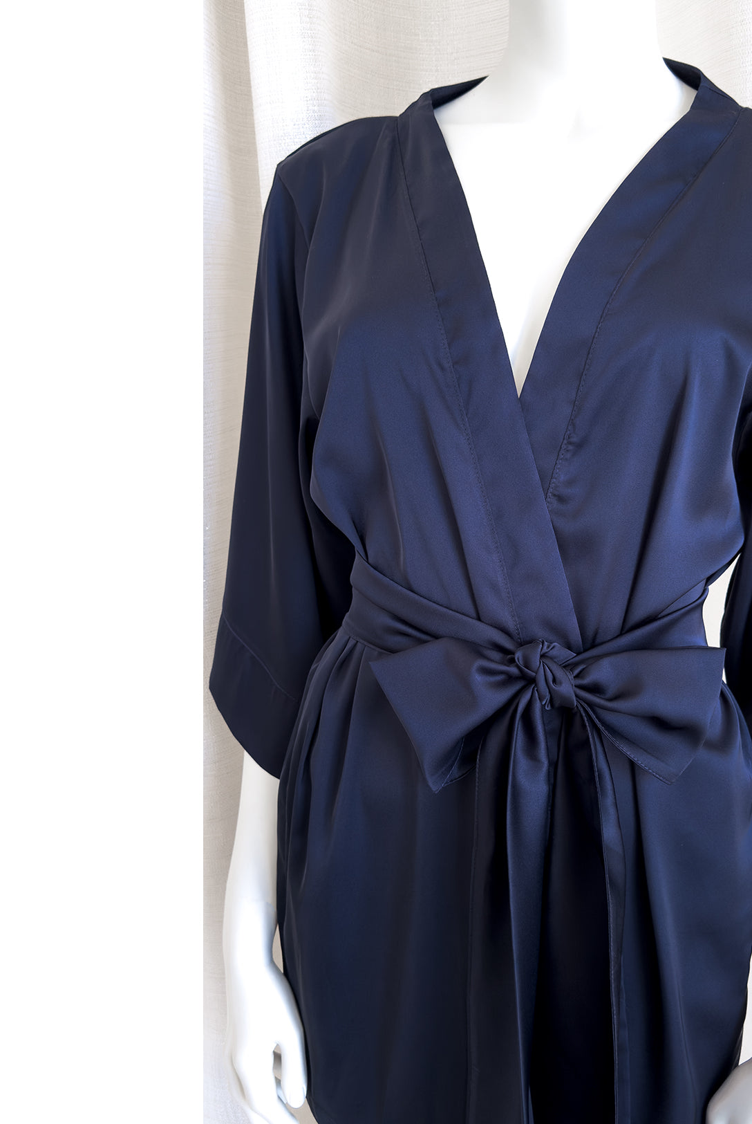 Kimono in raso Night | Dot76.it