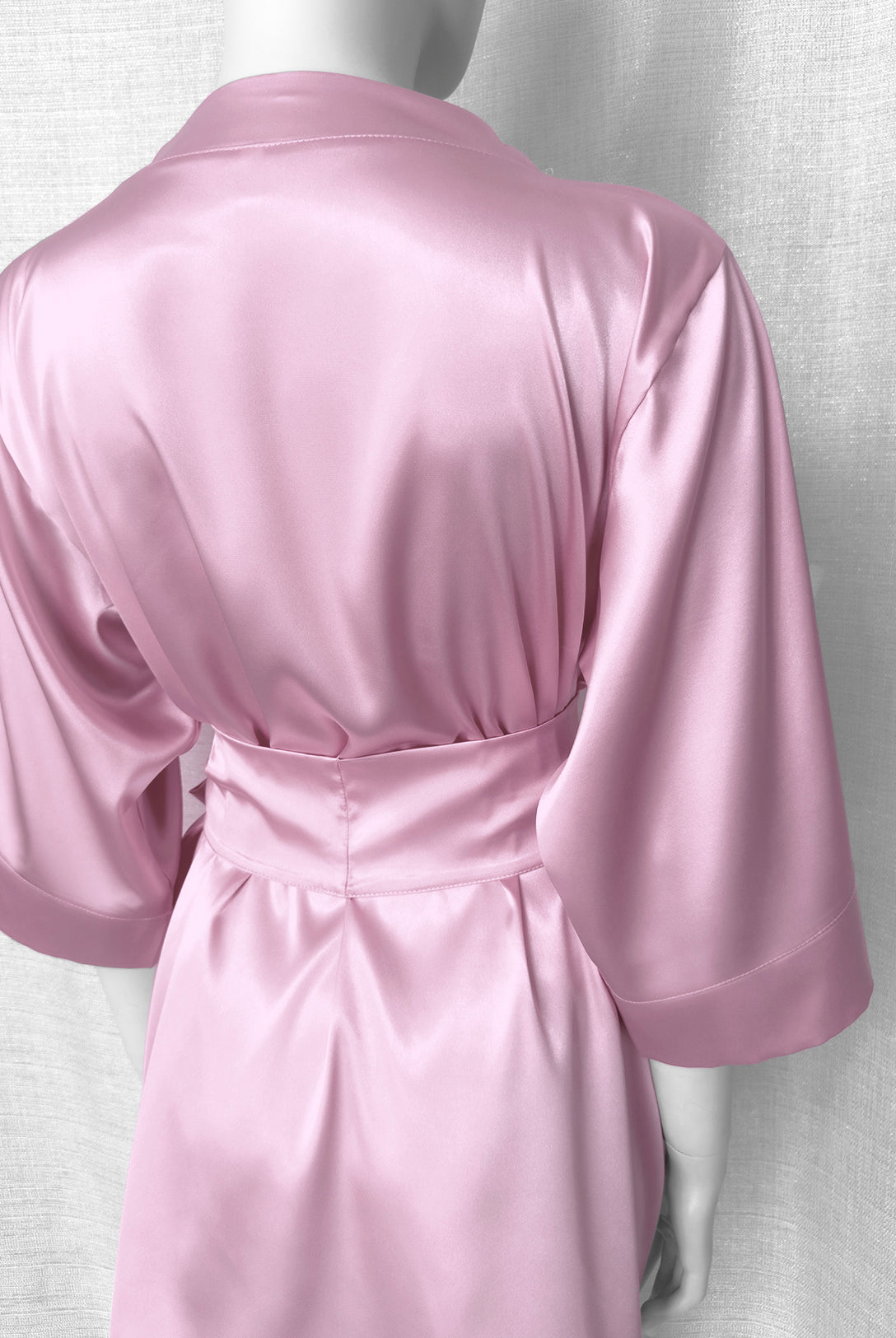 Kimono in raso Soft Pink | Dot76.it