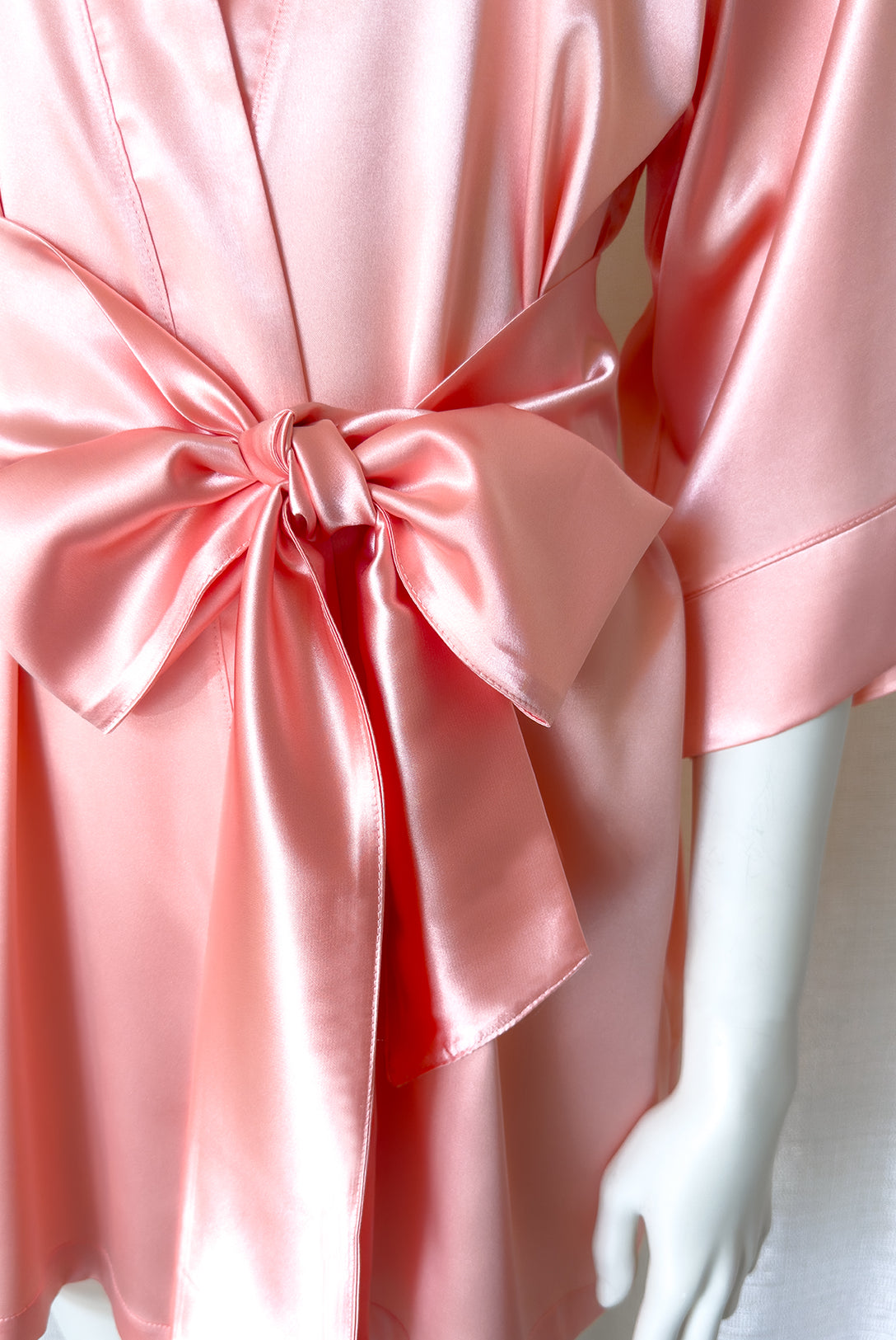 Kimono in raso Peach | Dot76.it