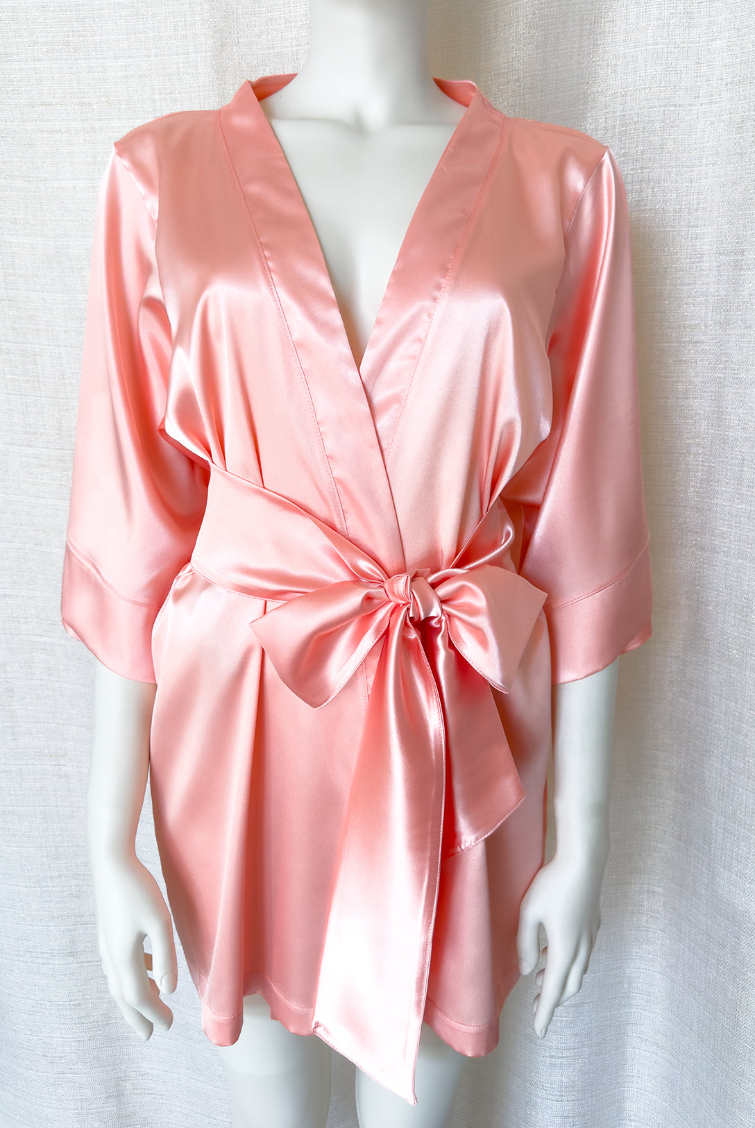 Kimono in raso Peach | Dot76.it