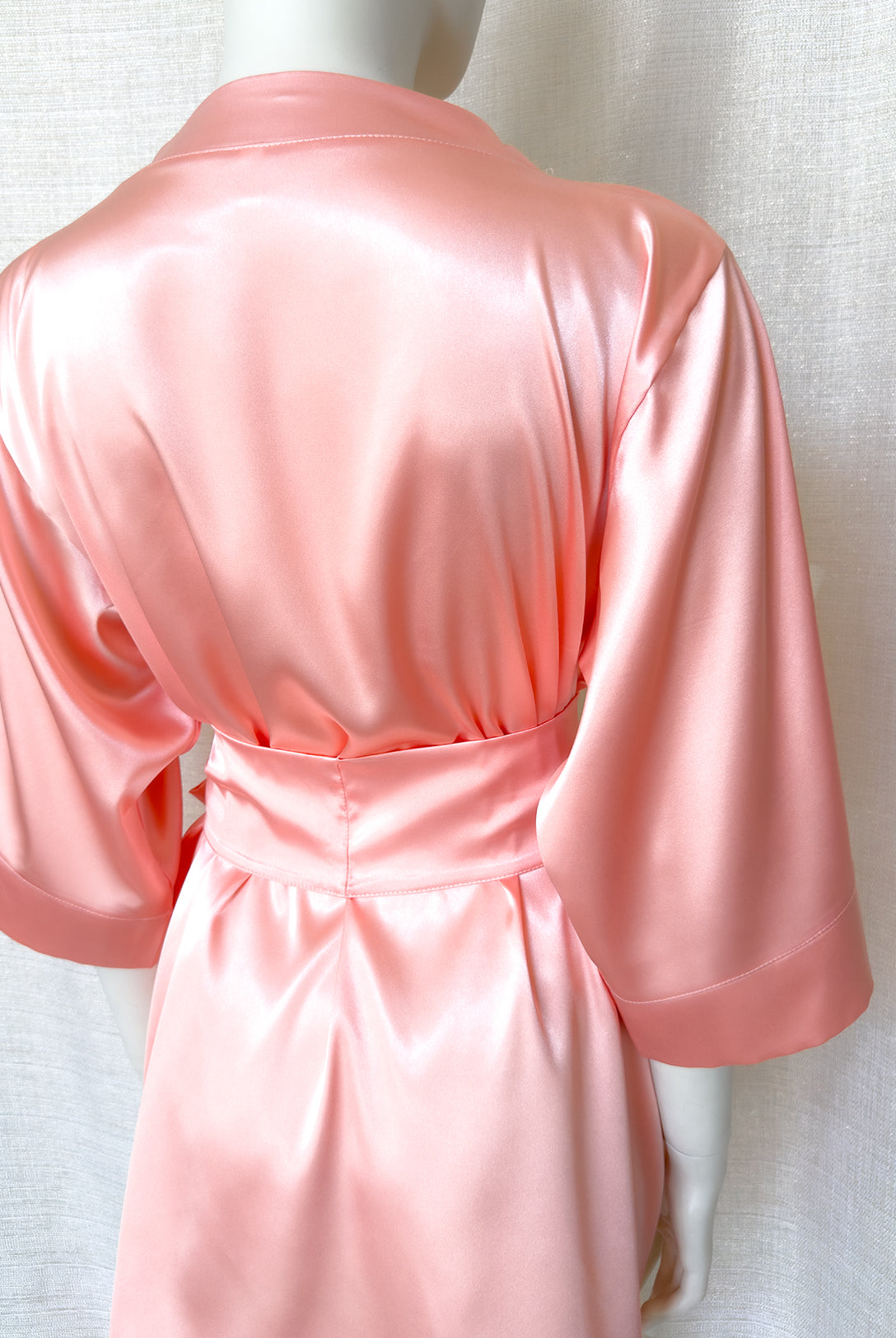 Kimono in raso Peach | Dot76.it