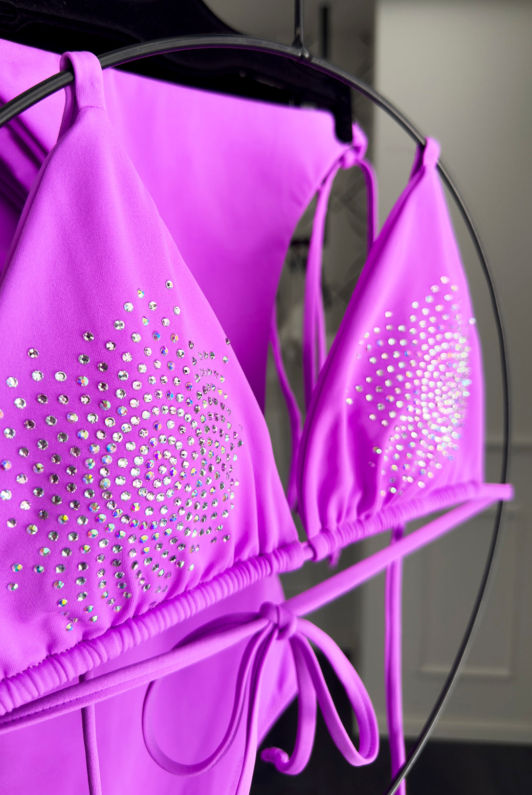 Triangolo Bikini Shine Lola Lilac | Dot76.it