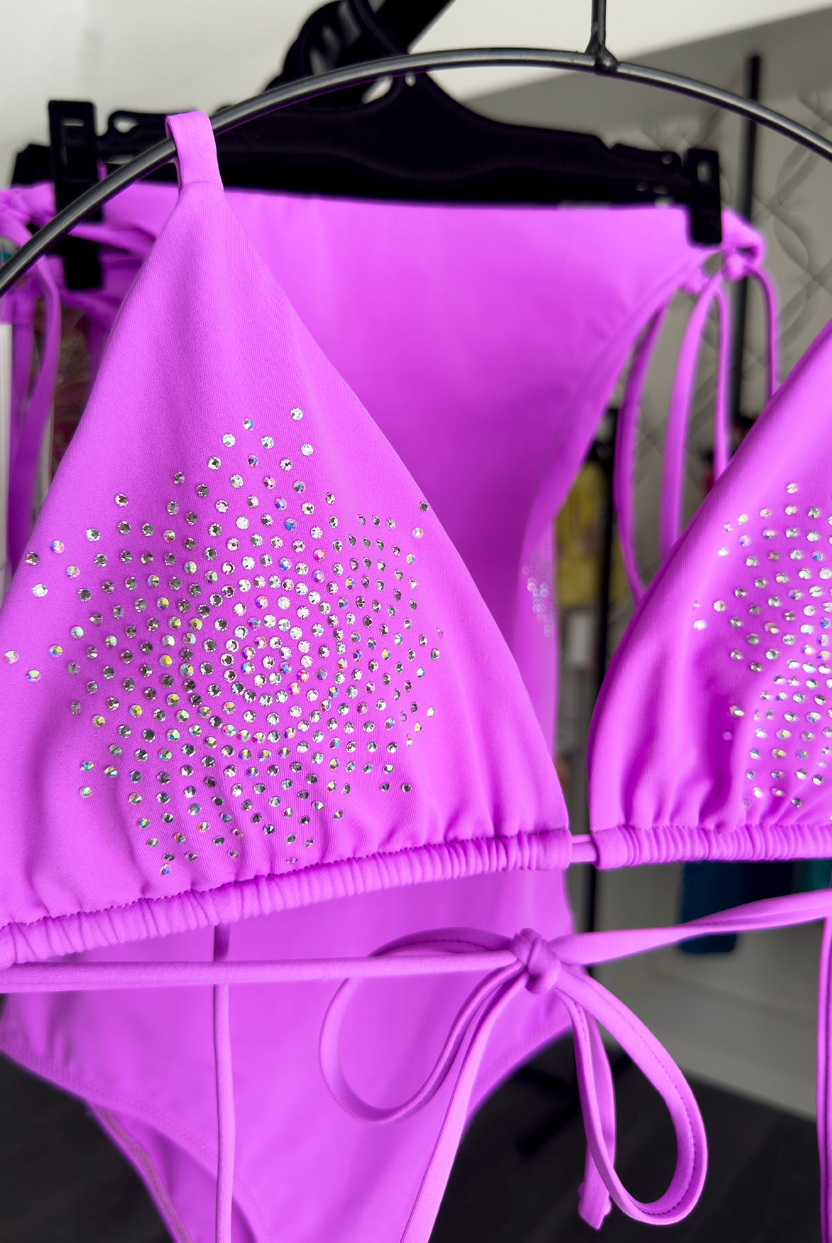 Triangolo Bikini Shine Lola Lilac | Dot76.it