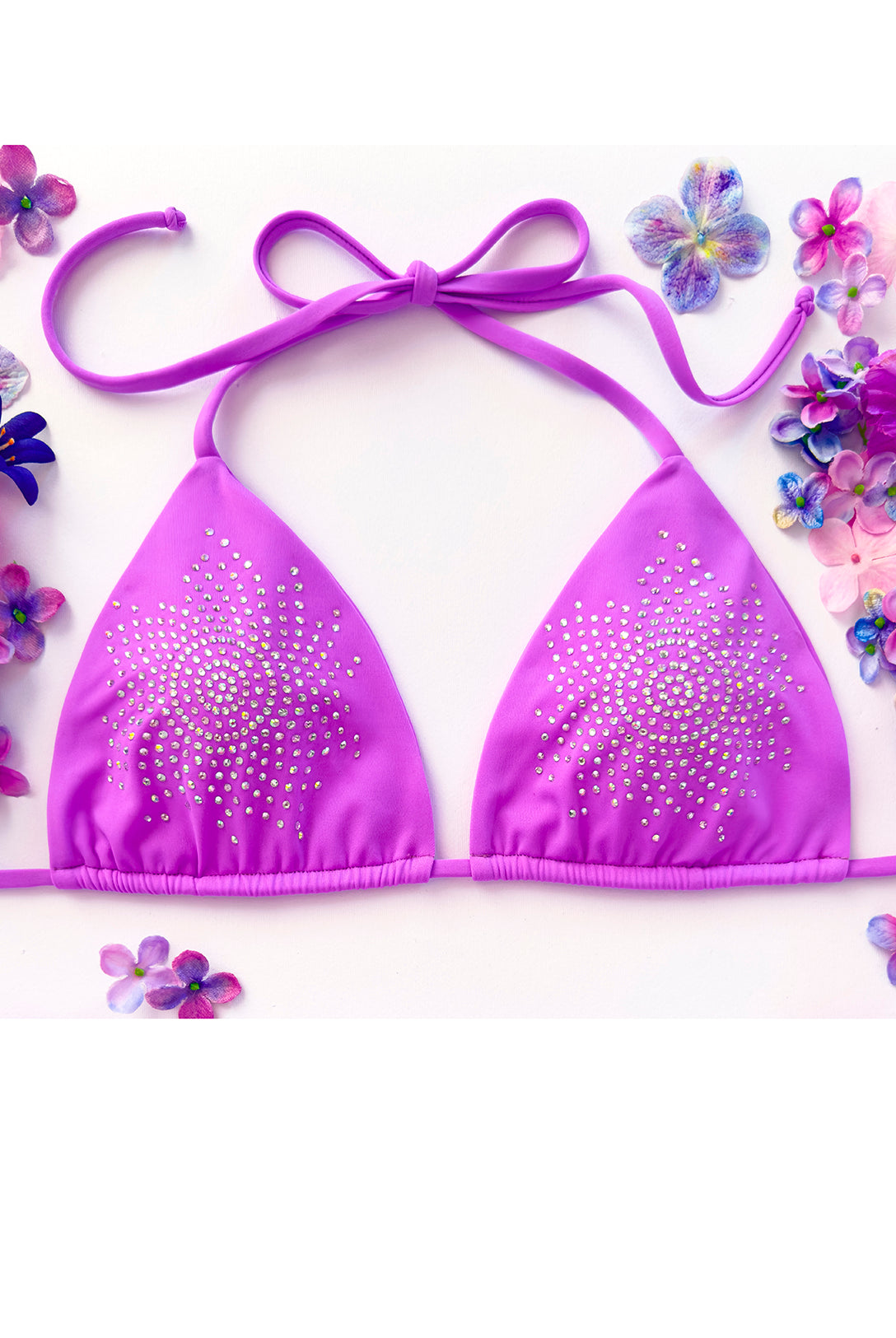 Triangolo Bikini Shine Lola Lilac | Dot76.it