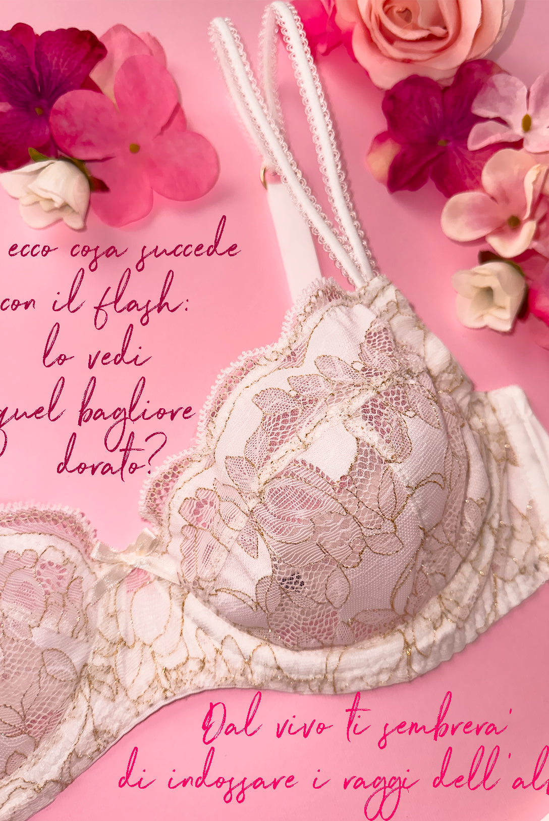 Reggiseno Sfoderato Magnolia Gold Touch | Dot76.it