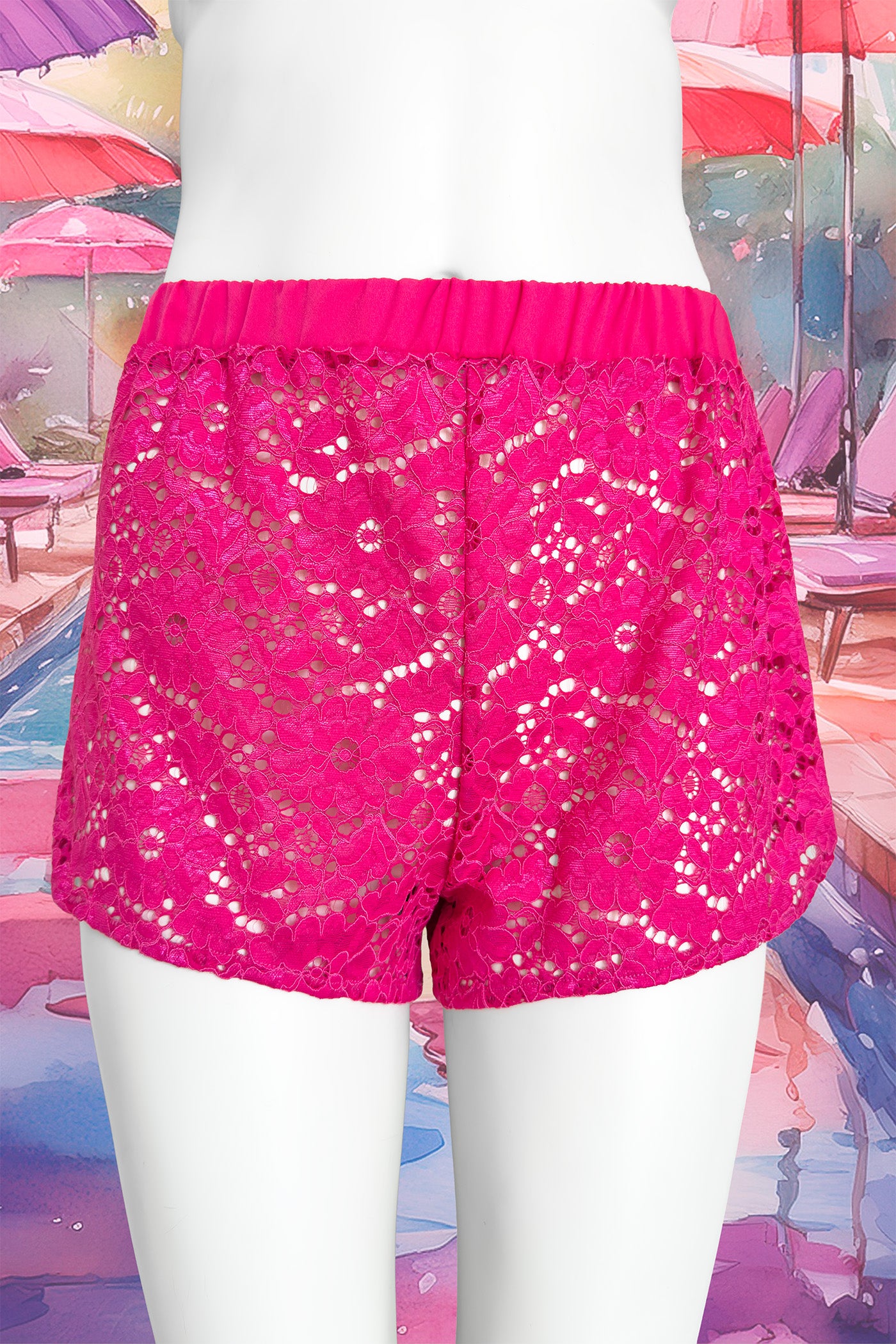 Pantaloncino Rainbow Cake Pink Floral Lace | Dot76.it