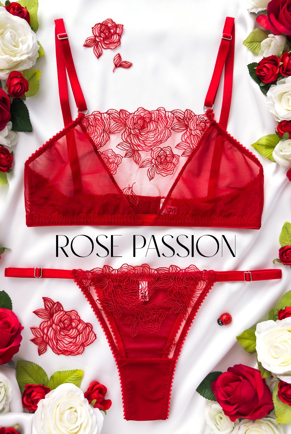 Reggiseno morbido Rose Passion | Dot76.it