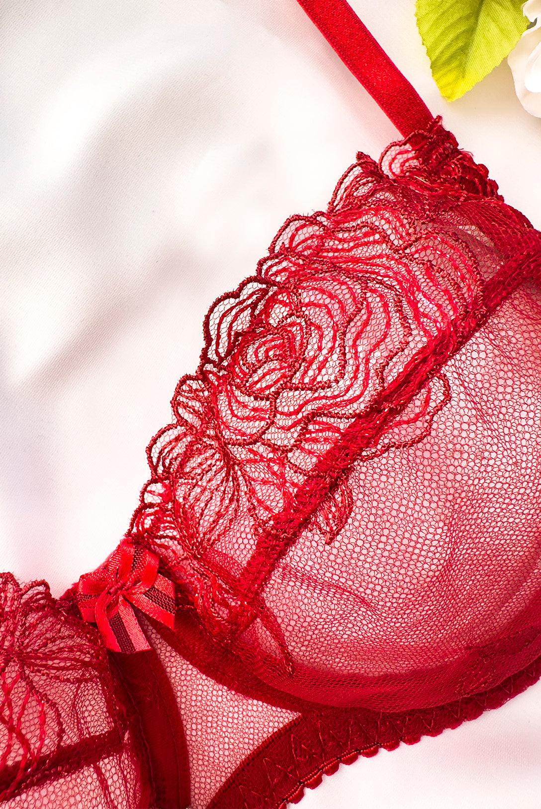 Reggiseno sfoderato Rose Passion | Dot76.it