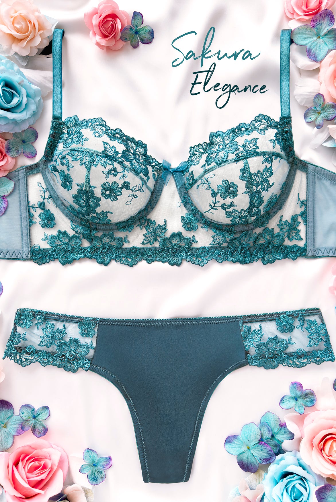 Reggiseno sfoderato Sakura Elegance | Dot76.it