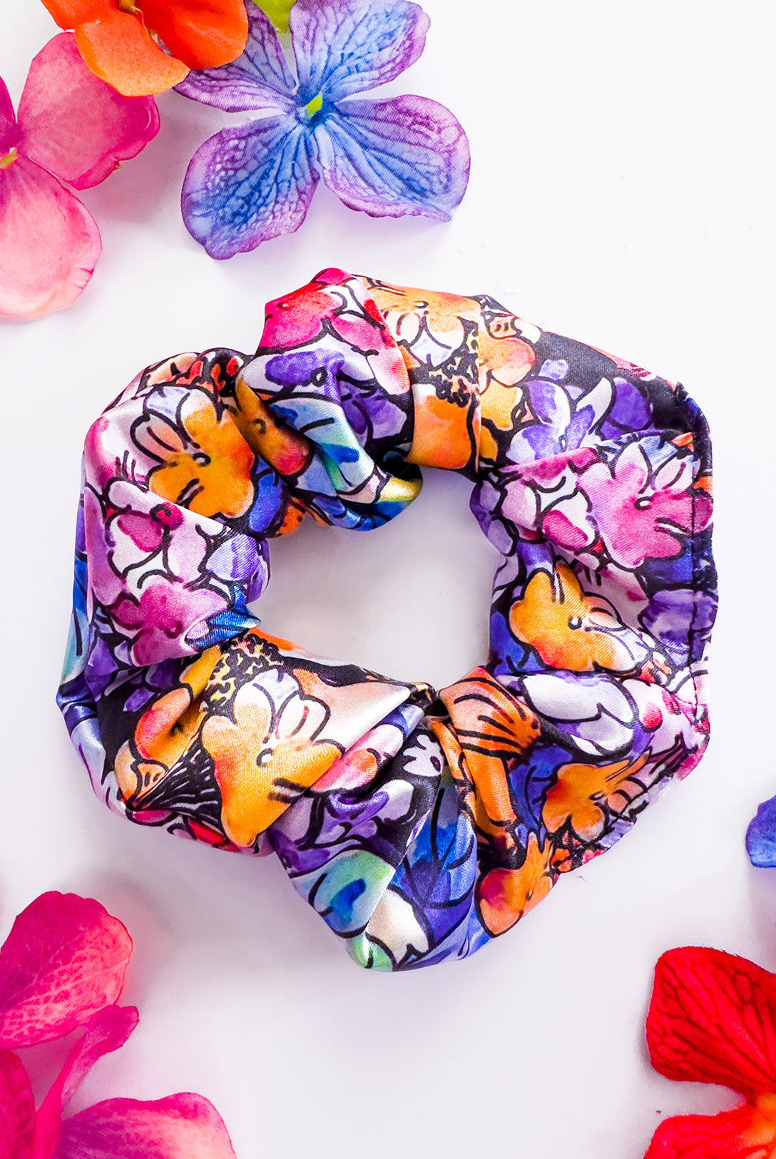 Scrunchie Daphne Floreal | Dot76.it