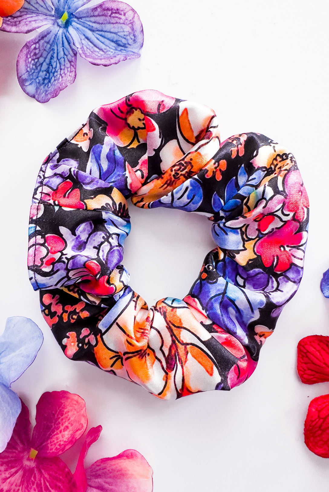 Scrunchie Daphne Floreal | Dot76.it
