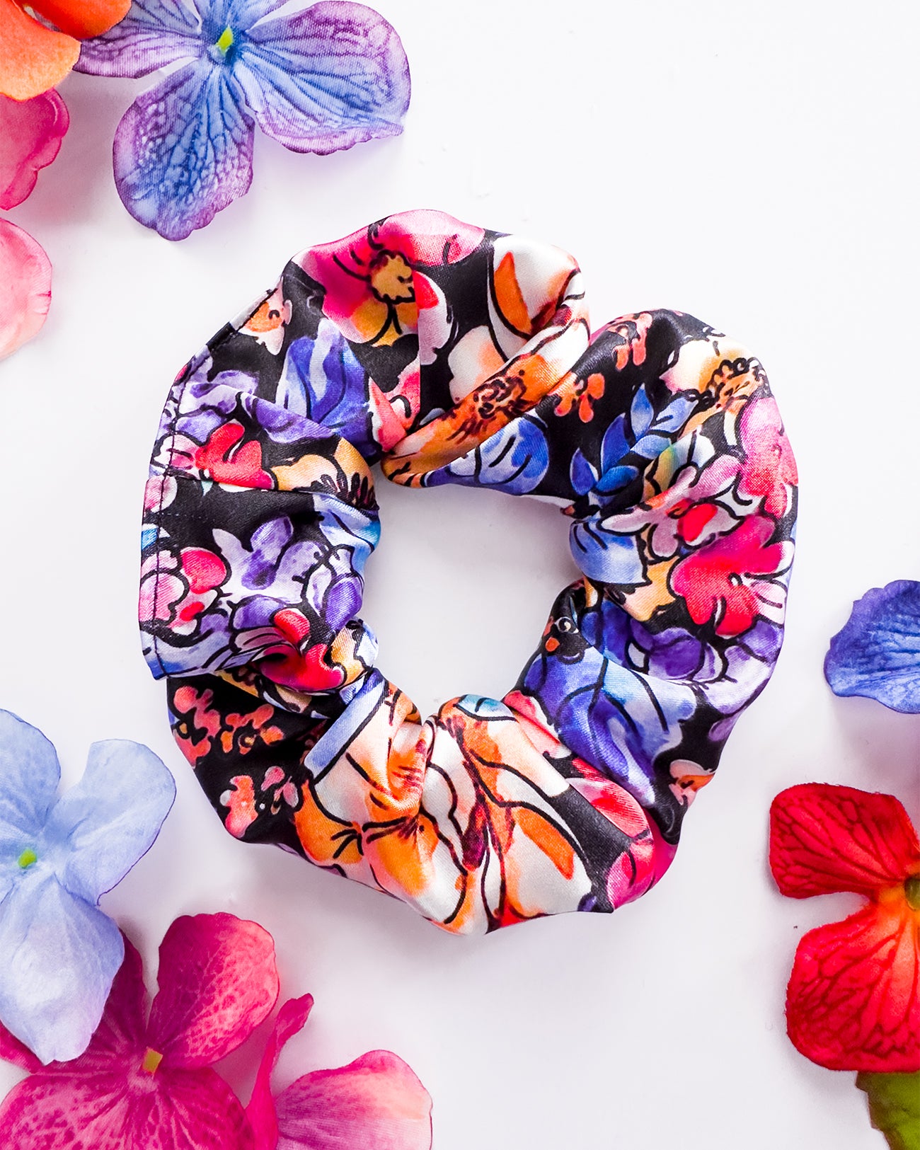 Scrunchie Daphne Floreal | Dot76.it