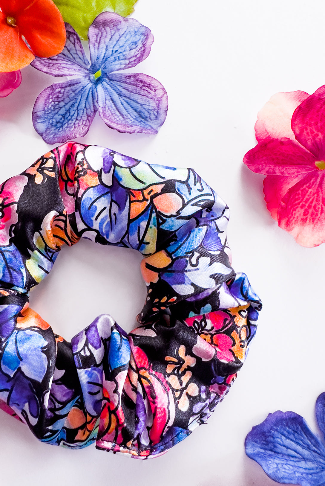 Scrunchie Daphne Floreal | Dot76.it