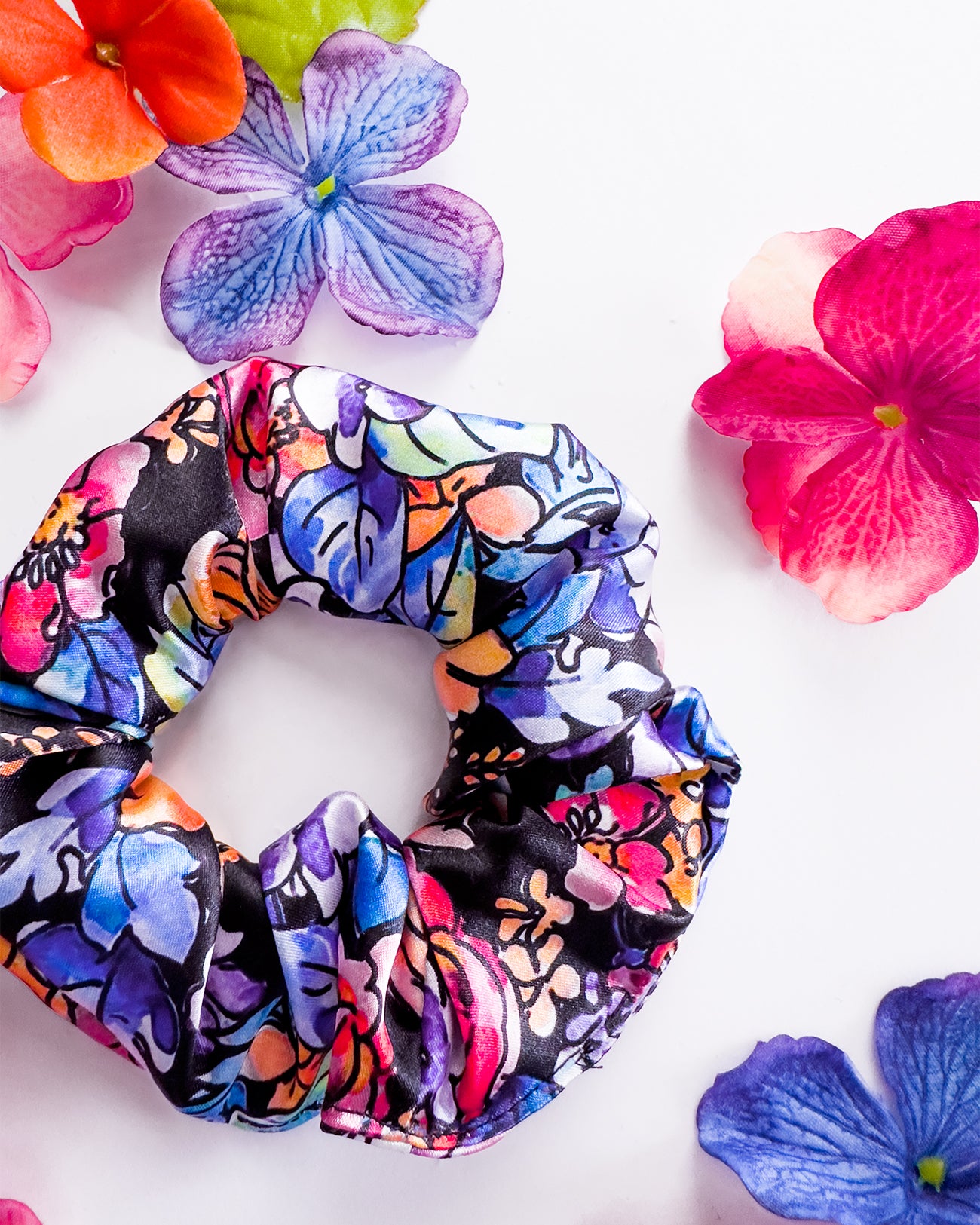 Scrunchie Daphne Floreal | Dot76.it