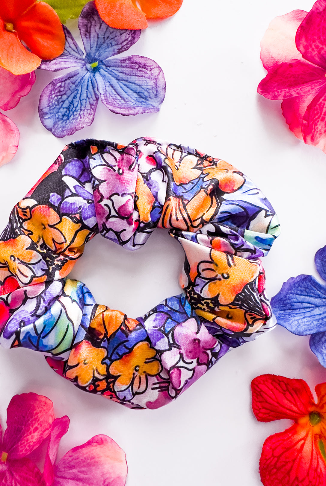 Scrunchie Daphne Floreal | Dot76.it
