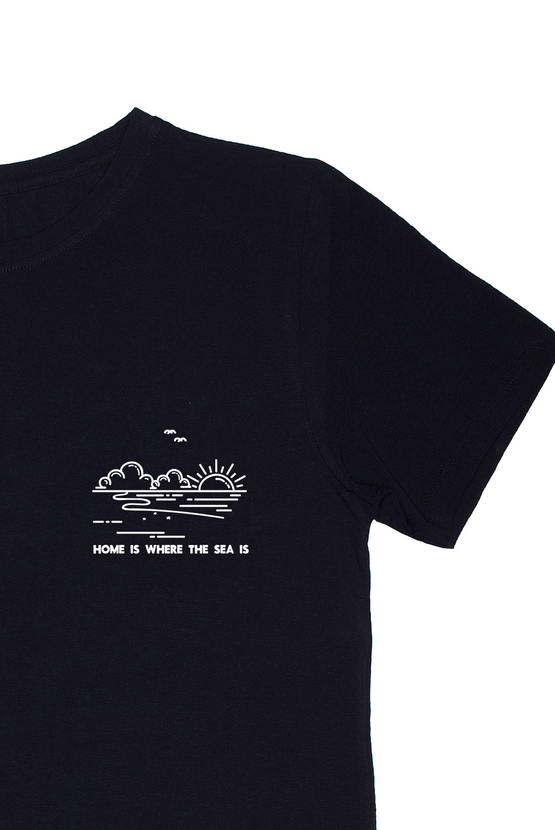 T-shirt Black Home | Dot76.it